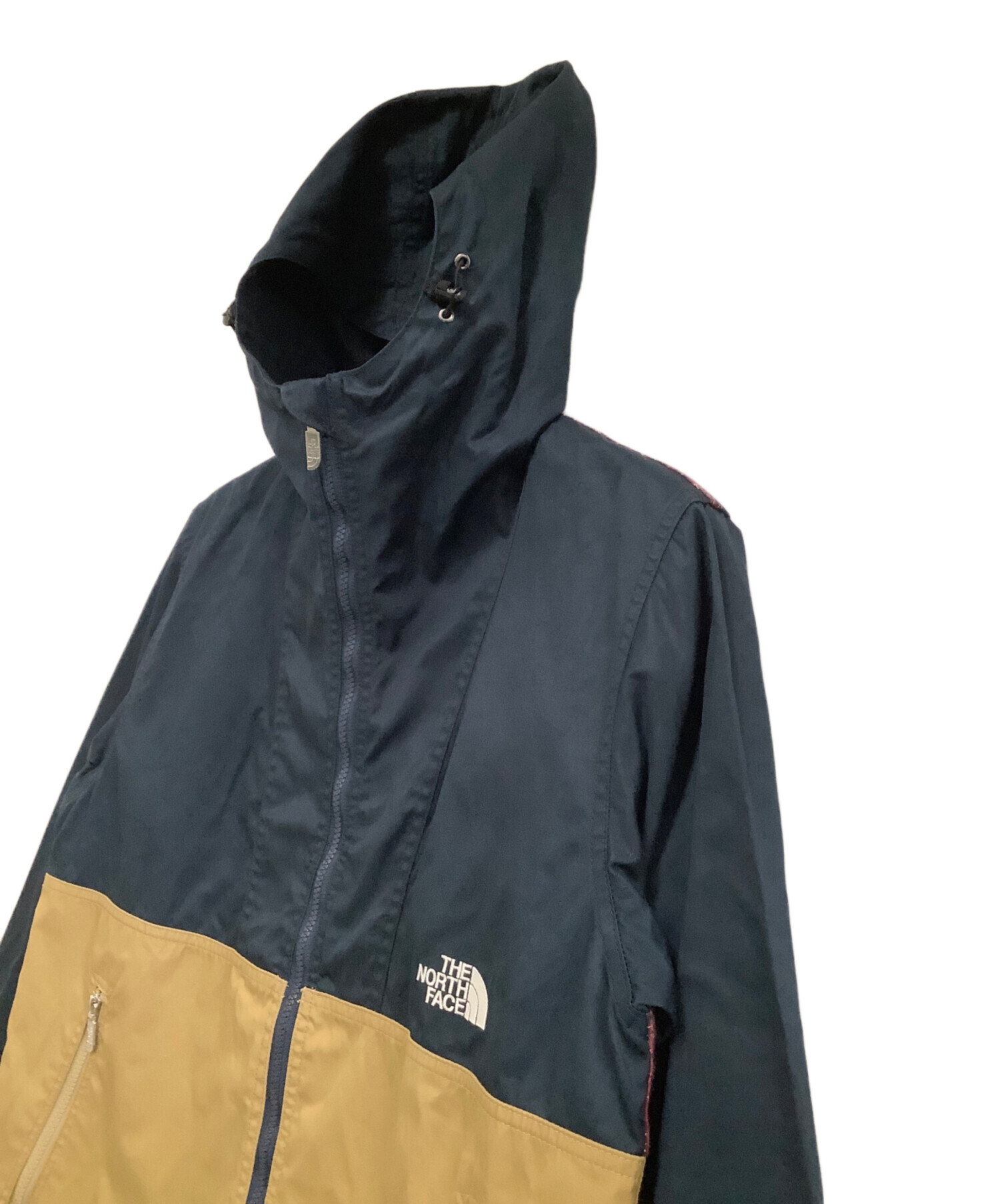 THE NORTH FACE (ザ ノース フェイス) COMME des GARCONS JUNYA WATANABE MAN (コム デ  ギャルソン ジュンヤ ワタナベ マン) マウンテンパーカー ネイビー×ベージュ サイズ:L