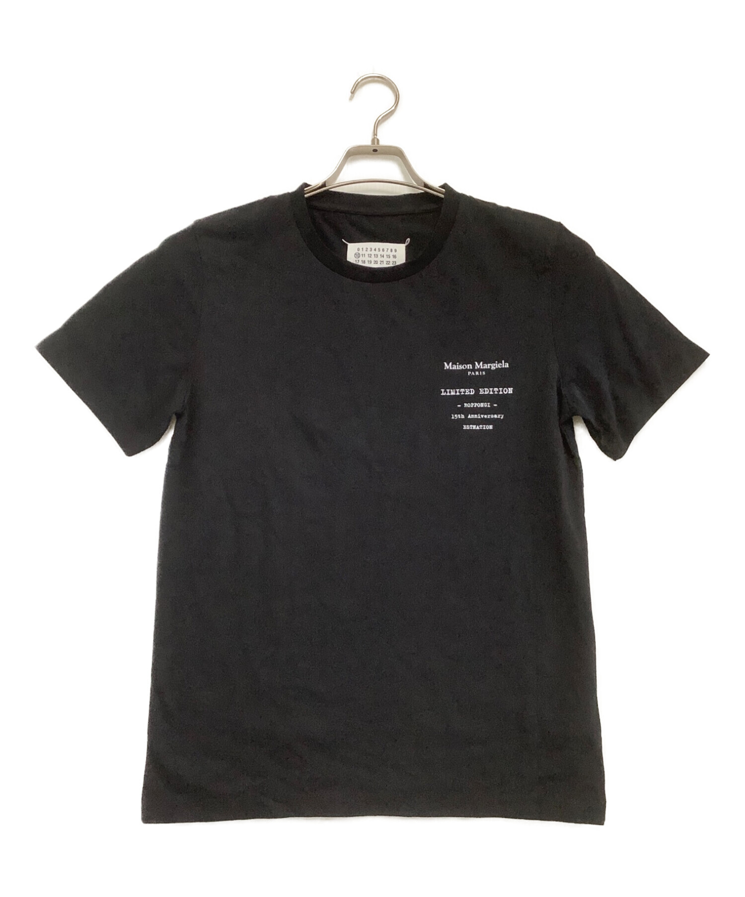 Maison Margiela (メゾンマルジェラ) Tシャツ ブラック サイズ:XS