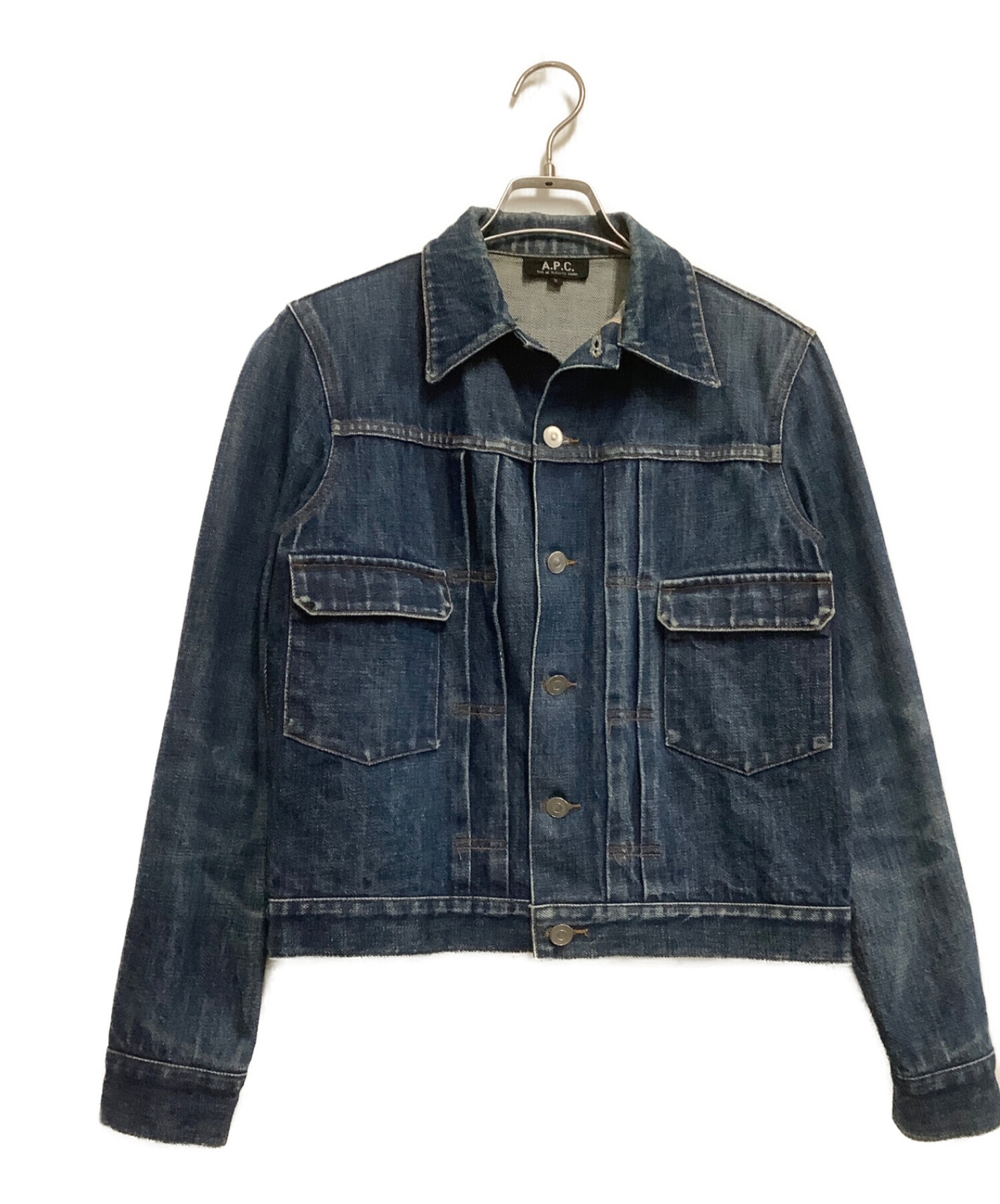 中古・古着通販】A.P.C. (アー・ペー・セー) デニムジャケット ブルー サイズ:S｜ブランド・古着通販 トレファク公式【TREFAC  FASHION】スマホサイト