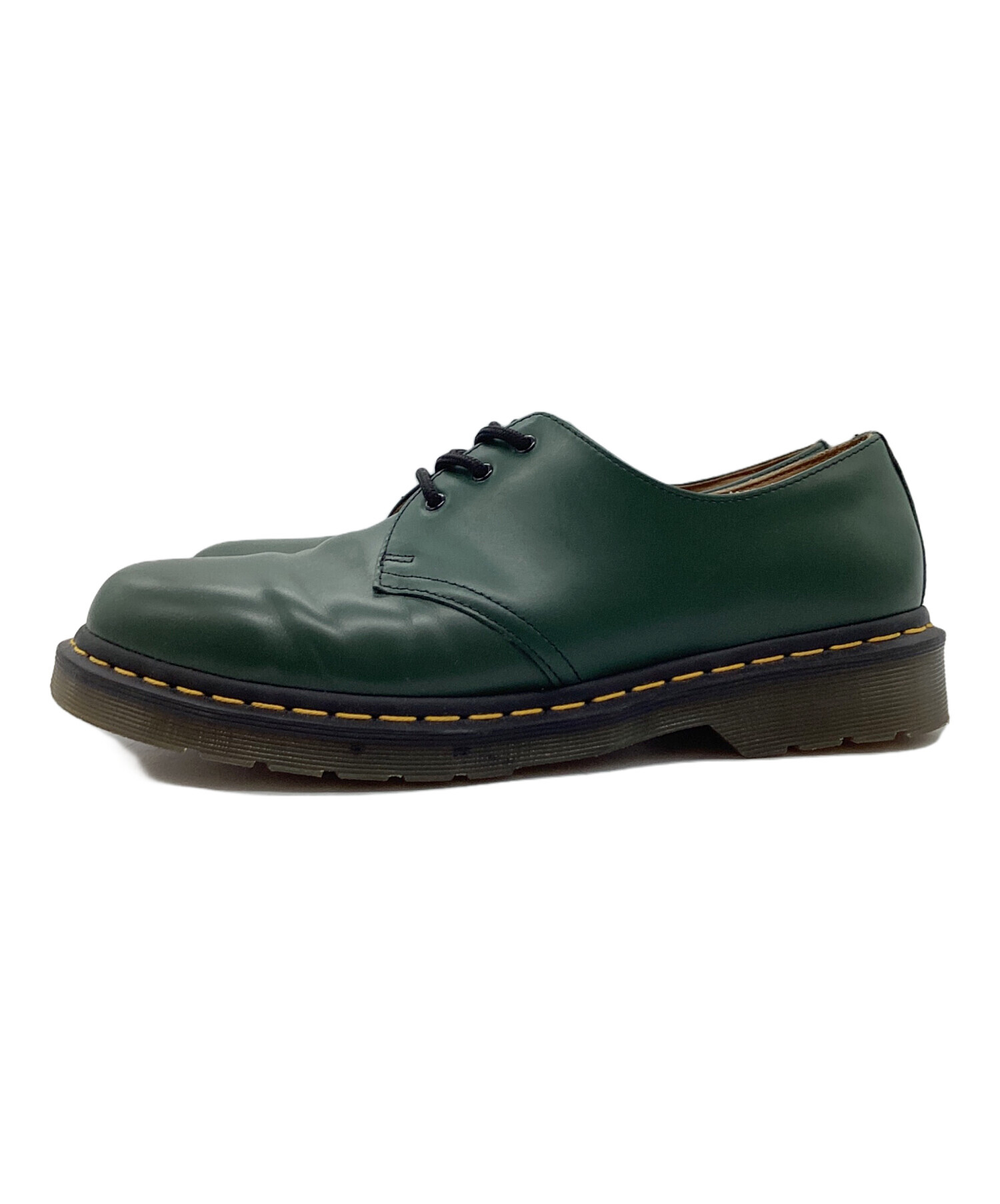 中古・古着通販】Dr.Martens (ドクターマーチン) 3ホールシューズ グリーン サイズ:UK9｜ブランド・古着通販  トレファク公式【TREFAC FASHION】スマホサイト