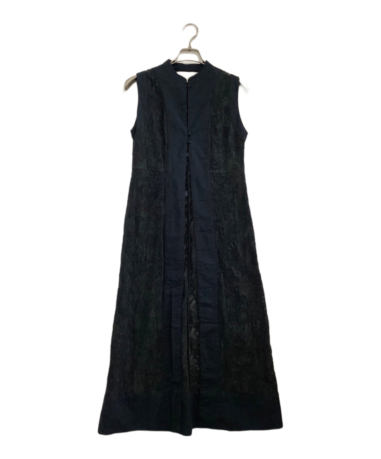 中古・古着通販】TODAYFUL (トゥデイフル) ノースリーブワンピース TODAYFUL Embroidery Mesh Dress ブラック  サイズ:M｜ブランド・古着通販 トレファク公式【TREFAC FASHION】スマホサイト