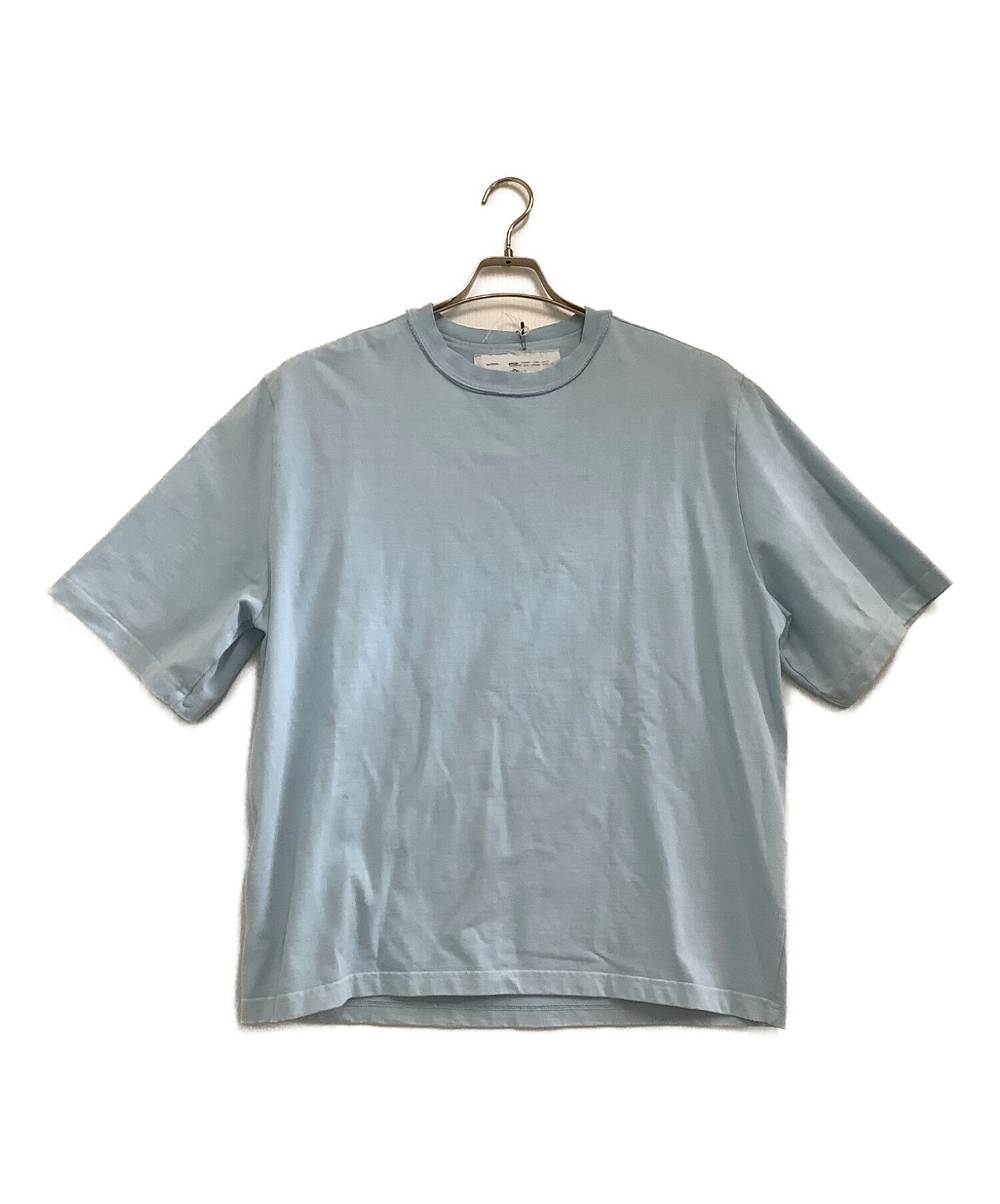 CAMIEL FORTGENS (カミエルフォートヘンス) SS BIG TEE ブルー サイズ:S 未使用品