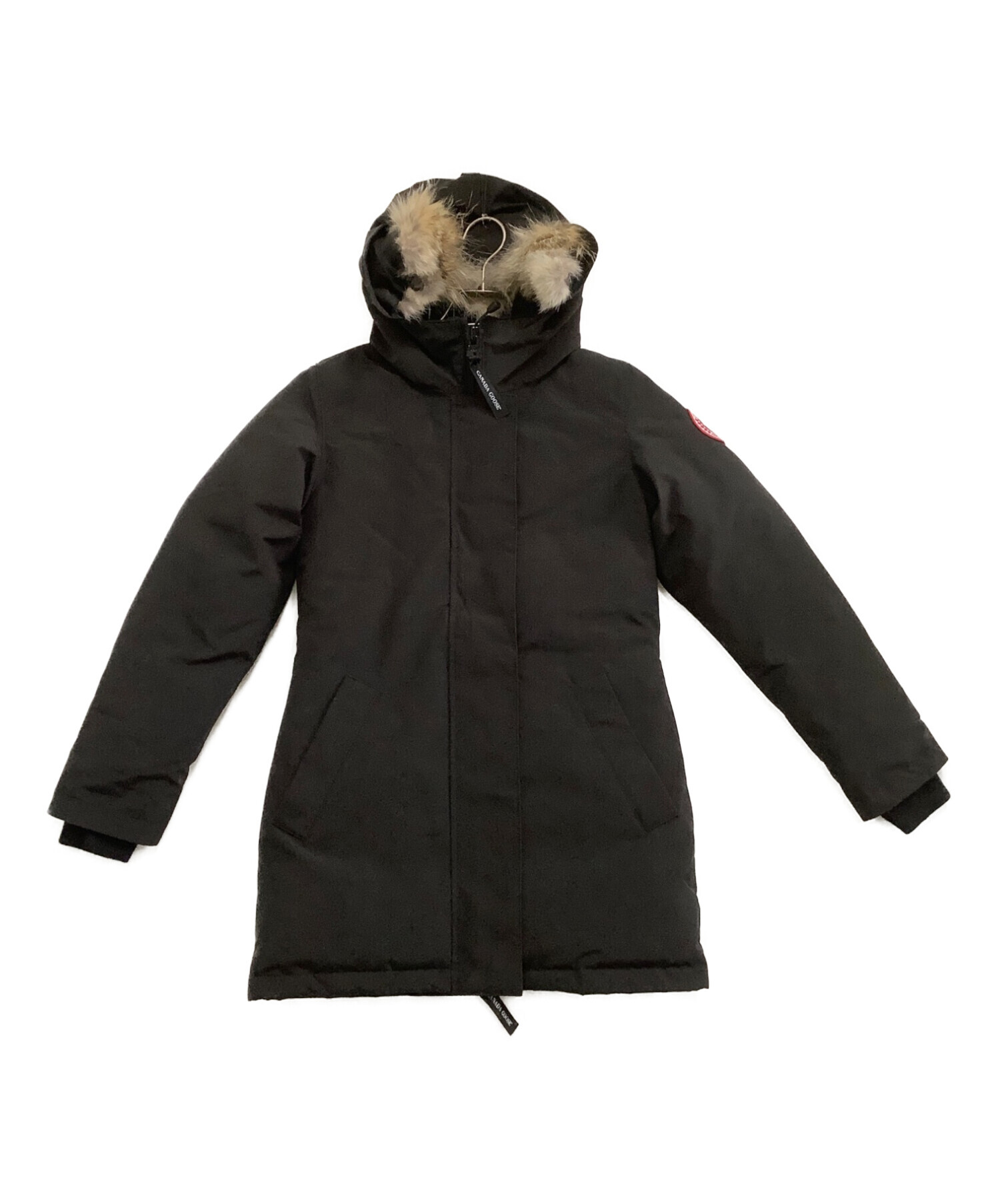 中古・古着通販】CANADA GOOSE (カナダグース) VICTORIA PARKA ブラック サイズ:XS｜ブランド・古着通販  トレファク公式【TREFAC FASHION】スマホサイト