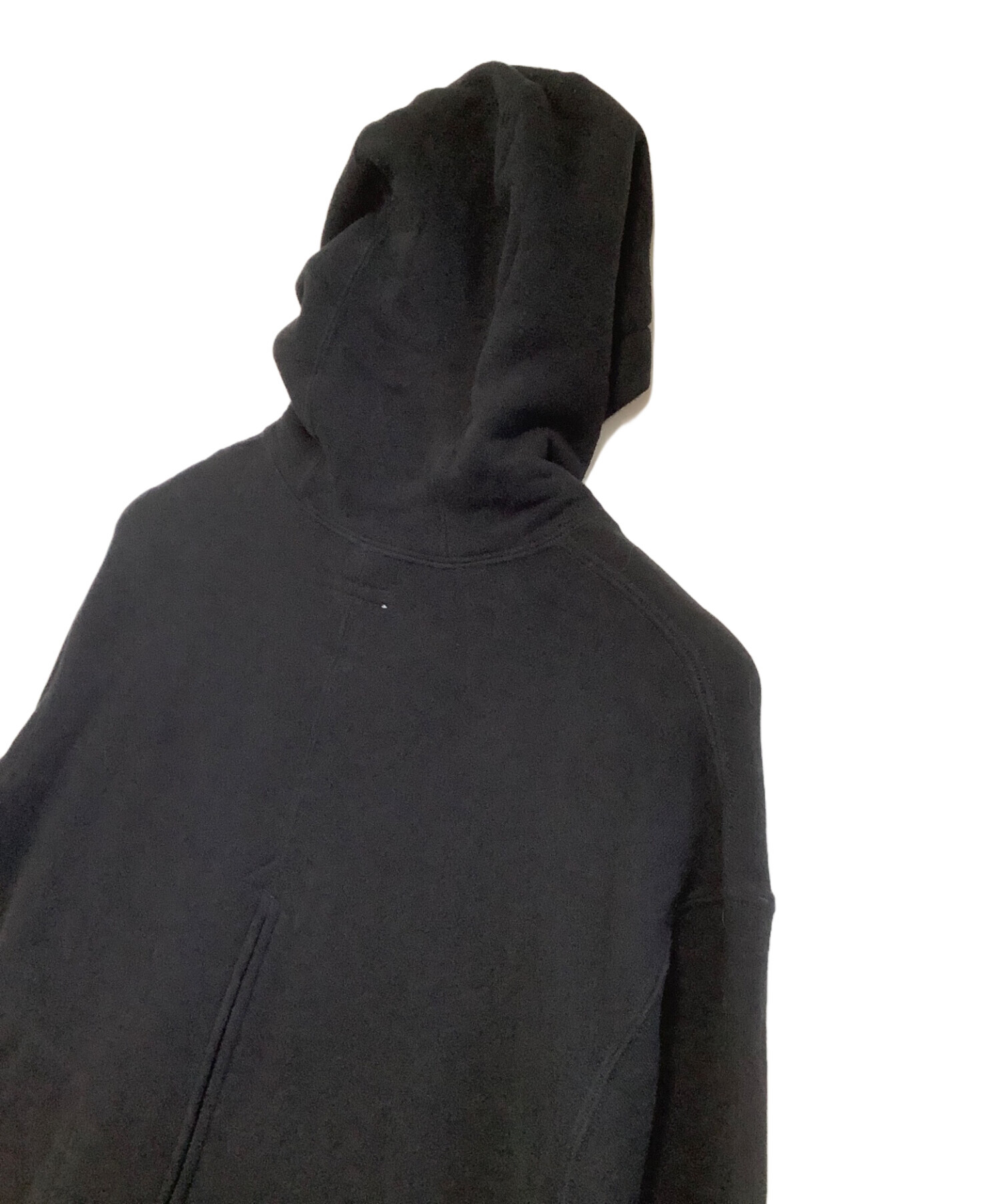 SSZ (エスエスズィー) Engineered Garments (エンジニアド ガーメンツ) プルオーバーパーカー　BACK ZIP HOODED  ブラック サイズ:M 未使用品