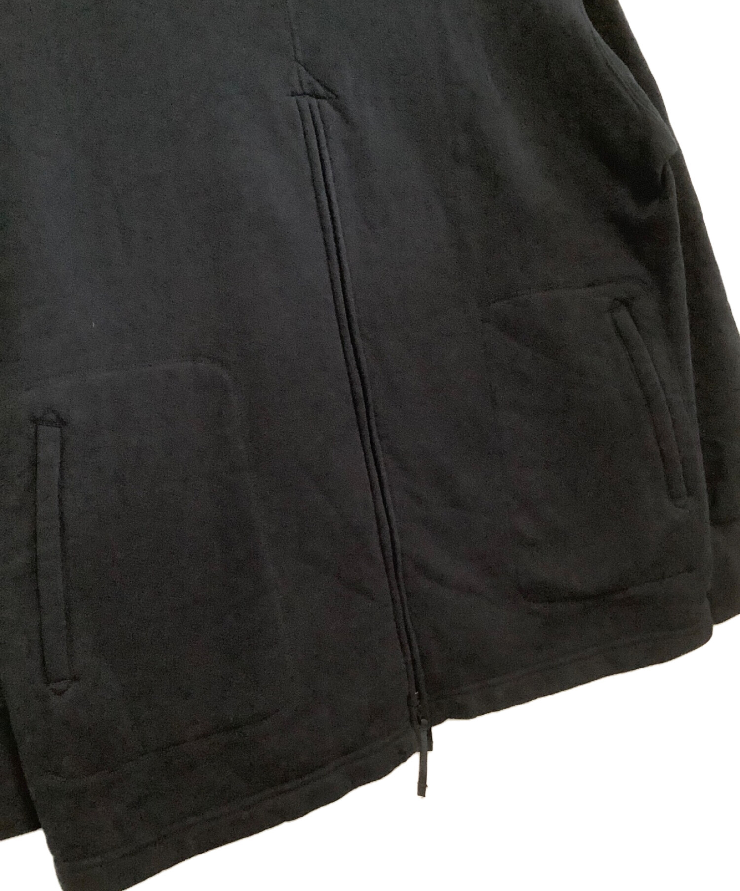 SSZ (エスエスズィー) Engineered Garments (エンジニアド ガーメンツ) プルオーバーパーカー　BACK ZIP HOODED  ブラック サイズ:M 未使用品