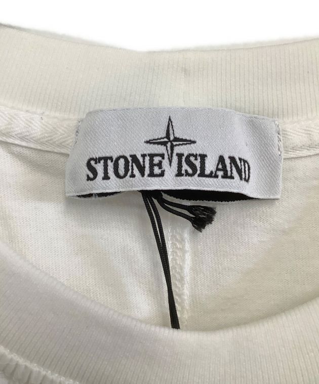 中古・古着通販】STONE ISLAND (ストーンアイランド) Tシャツ ホワイト サイズ:XL 未使用品｜ブランド・古着通販  トレファク公式【TREFAC FASHION】スマホサイト