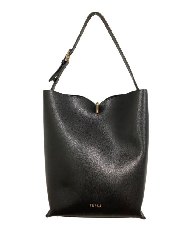 中古・古着通販】FURLA (フルラ) ショルダーバッグ リボンM ホーボーバッグ ブラック｜ブランド・古着通販 トレファク公式【TREFAC  FASHION】スマホサイト