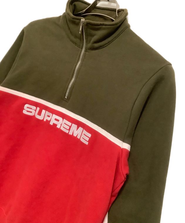 中古・古着通販】SUPREME (シュプリーム) 2-Tone Half Zip Sweatshirt ...