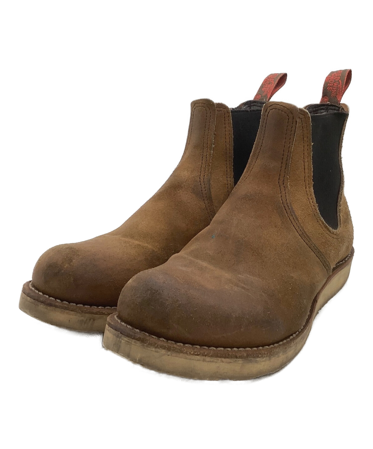 中古・古着通販】RED WING (レッドウィング) サイドゴアブーツ ブラウン サイズ:8｜ブランド・古着通販 トレファク公式【TREFAC  FASHION】スマホサイト