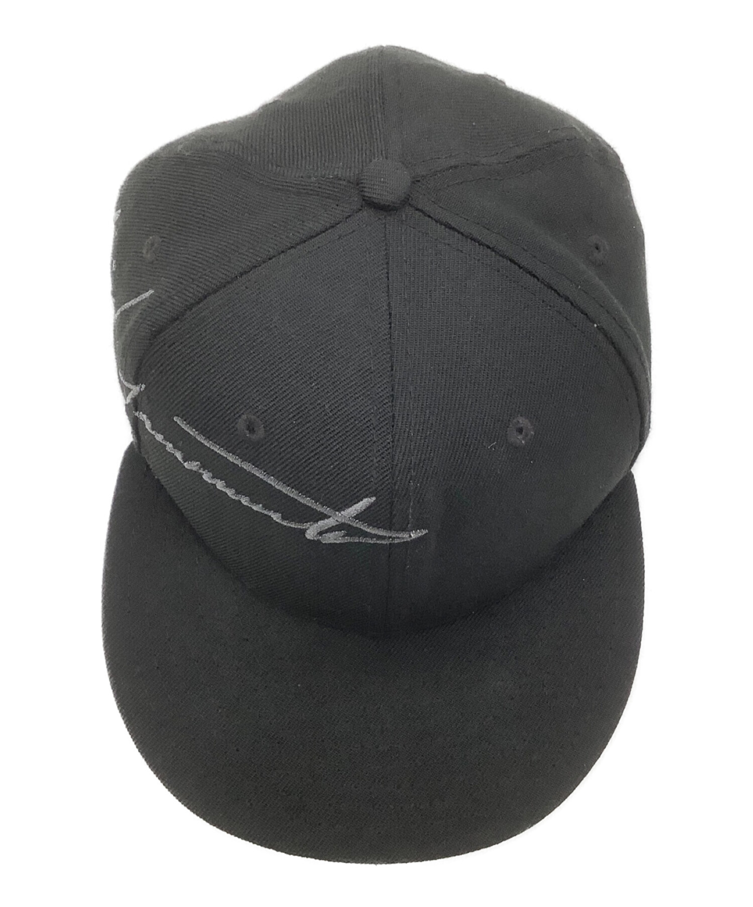 中古・古着通販】YOHJI YAMAMOTO×New Era (ヨウジヤマモト×ニューエラ) キャップ ブラック｜ブランド・古着通販  トレファク公式【TREFAC FASHION】スマホサイト