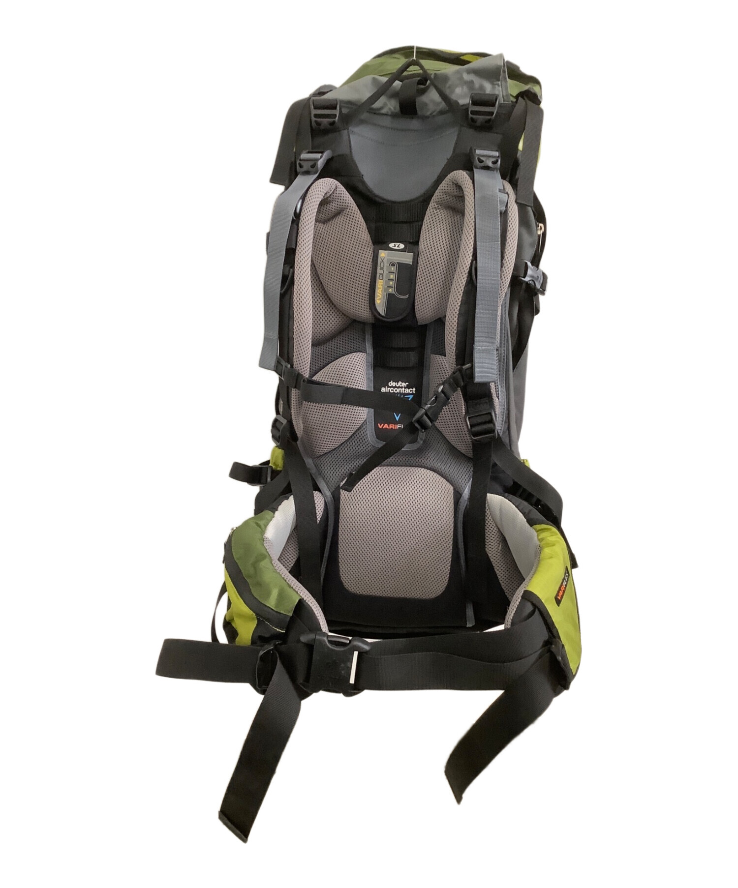 deuter (ドイター) 登山リュック エアコンタクトSLリュック 黄緑×グレー