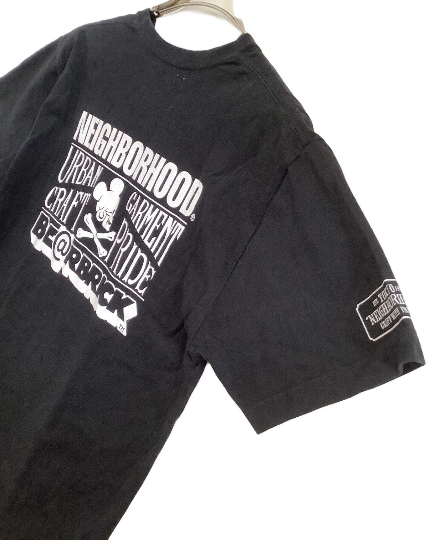 中古・古着通販】NEIGHBORHOOD (ネイバーフッド) MEDICOM TOY (ミディアムトイ) プリントTシャツ ブラック サイズ:M｜ブランド・古着通販  トレファク公式【TREFAC FASHION】スマホサイト