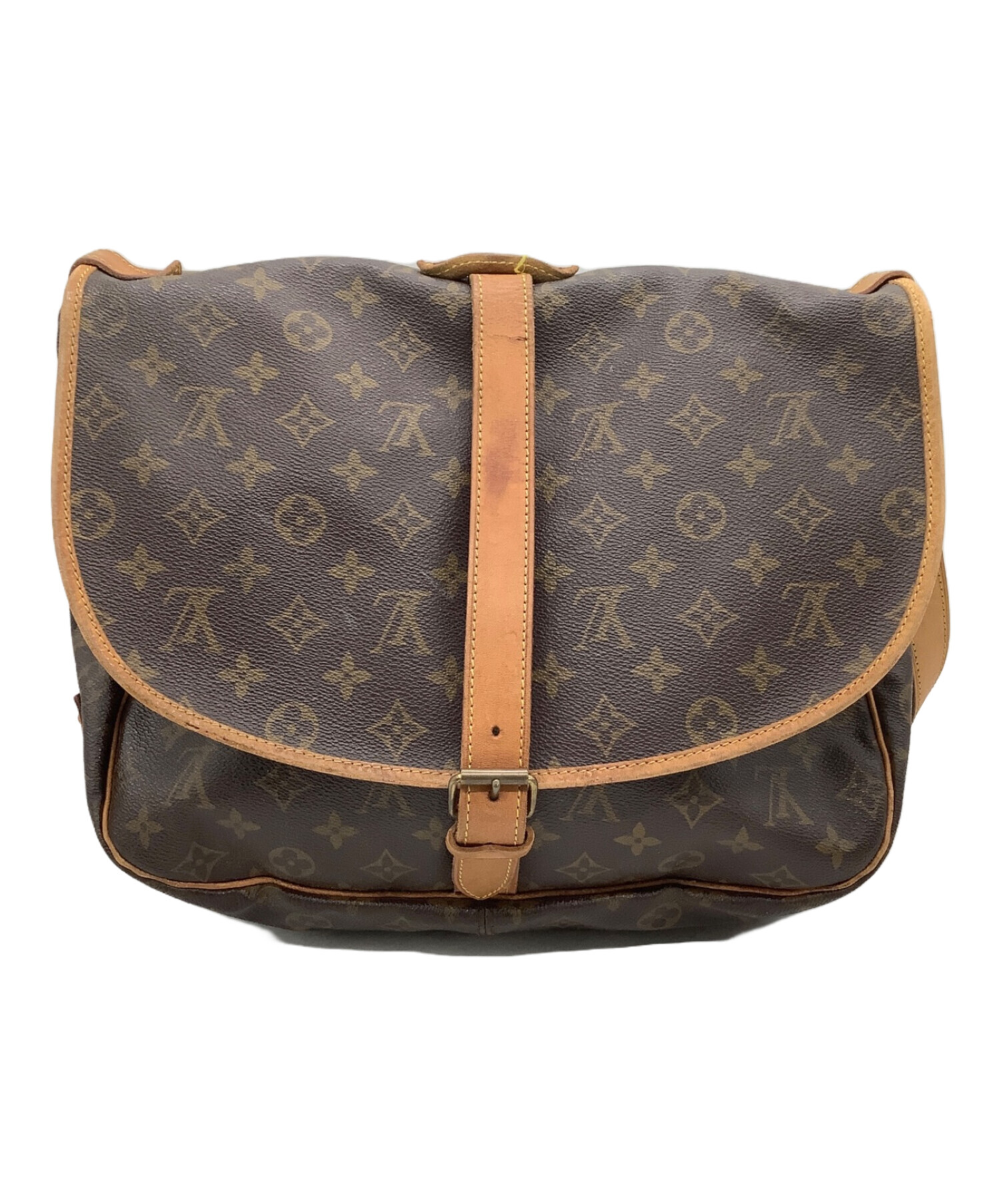 中古・古着通販】LOUIS VUITTON (ルイ ヴィトン) ショルダーバッグ モノグラム ソミュール35 ブラウン｜ブランド・古着通販  トレファク公式【TREFAC FASHION】スマホサイト