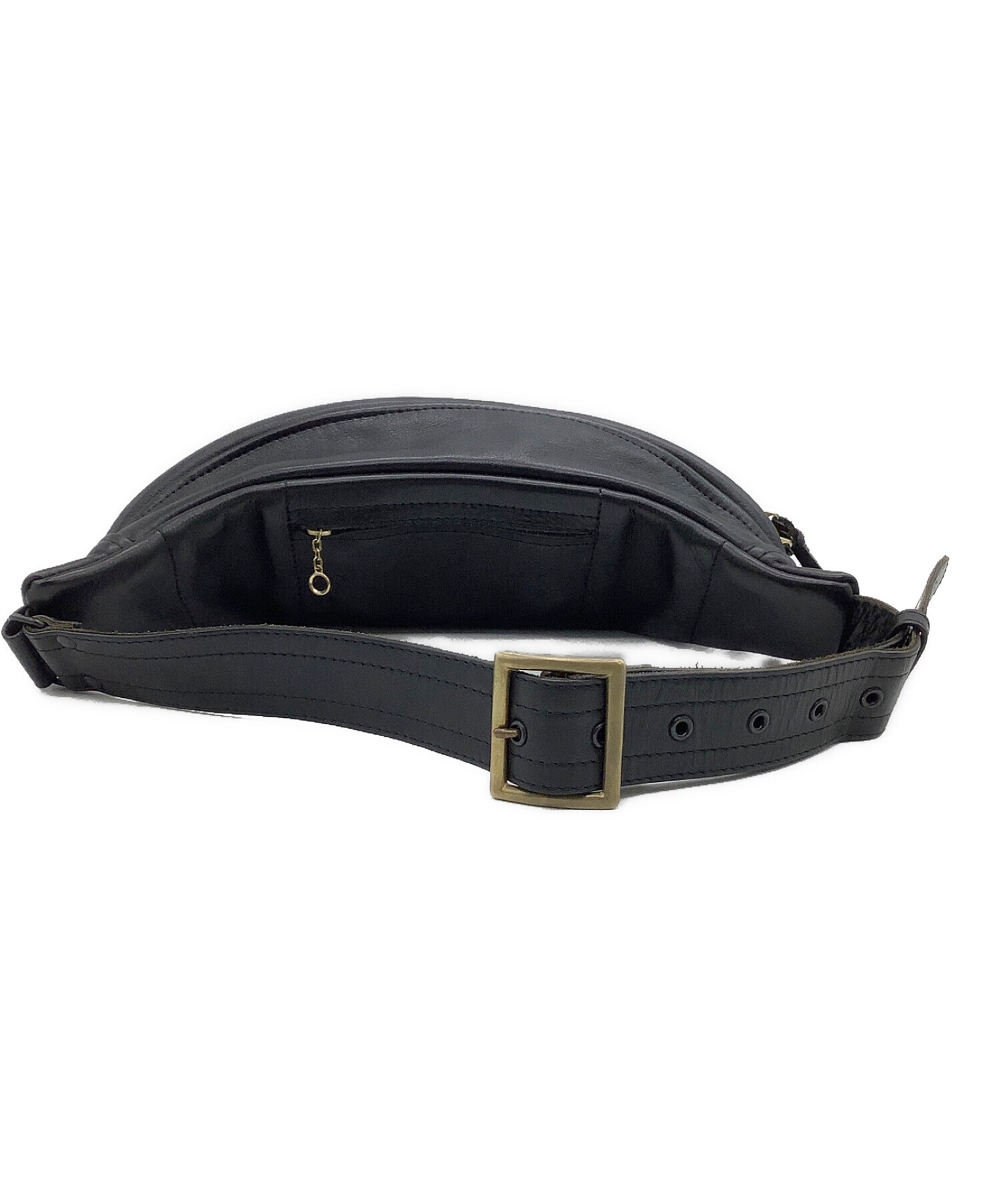 KADOYA (カドヤ) WAIST BAG-PTD　HEAD FACTORY 日本製 ブラック