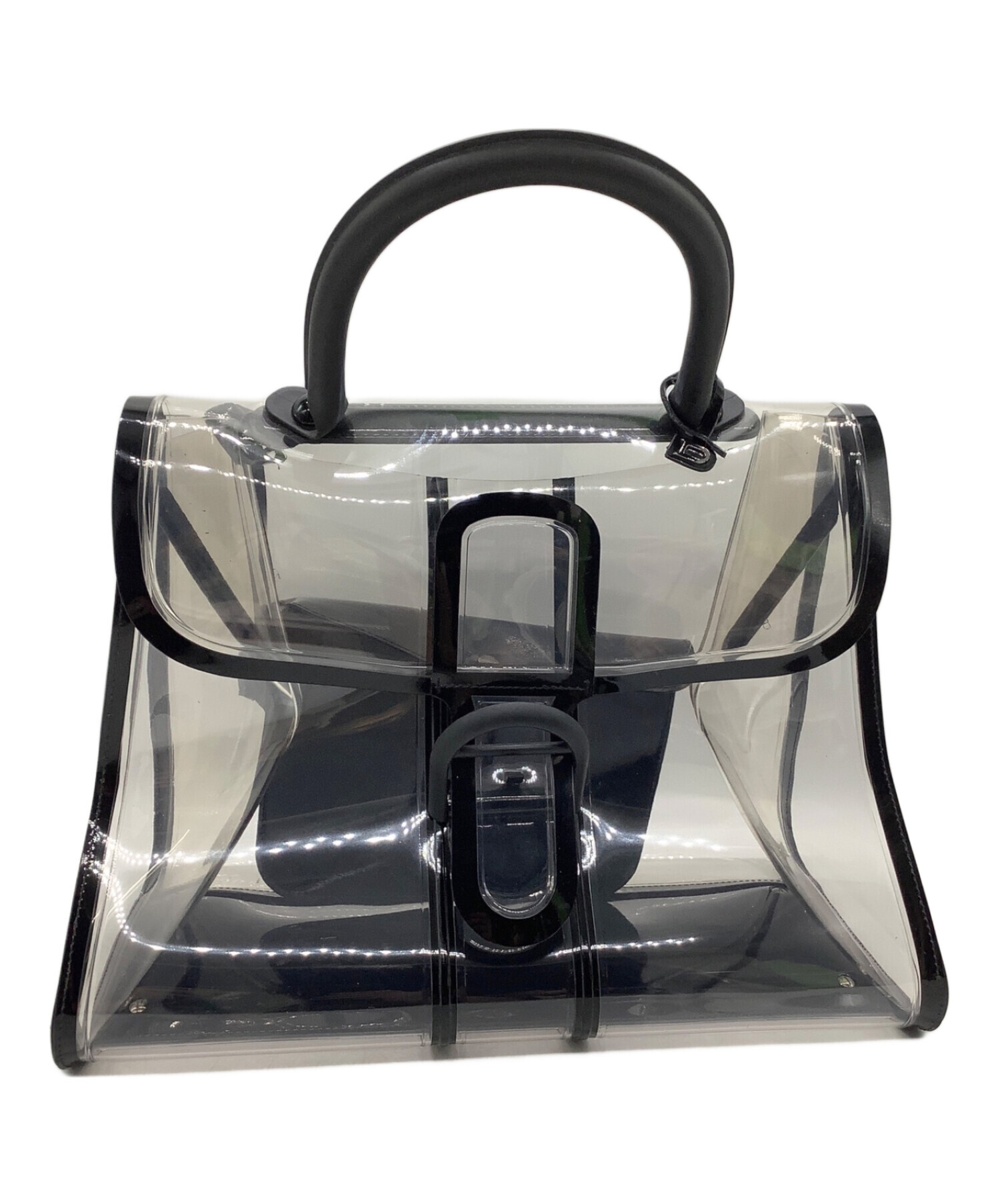 DELVAUX BRILLANT X-RAY (デルヴォー) クリアトートバッグ DELVAUX BRILLANT X-RAY クリア×ブラック