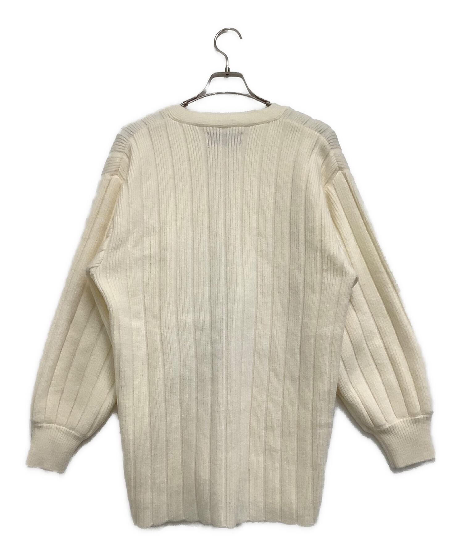 中古・古着通販】Ameri (アメリ) ビスチェレイヤードニットカーディガン AMERI UND BUSTIER LAYERED KNIT  CARDIGAN アイボリー サイズ:Free｜ブランド・古着通販 トレファク公式【TREFAC FASHION】スマホサイト