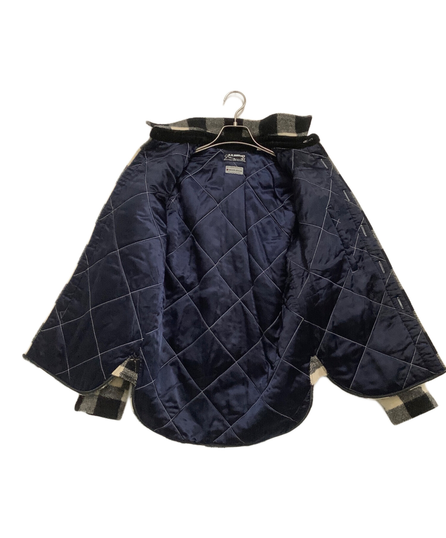 中古・古着通販】H.R.MARKET×Woolrich (ハリウッドランチマーケット×ウールリッチ) エルボーパッチ付きCPOジャケット  ベージュ×ブラック サイズ:1｜ブランド・古着通販 トレファク公式【TREFAC FASHION】スマホサイト