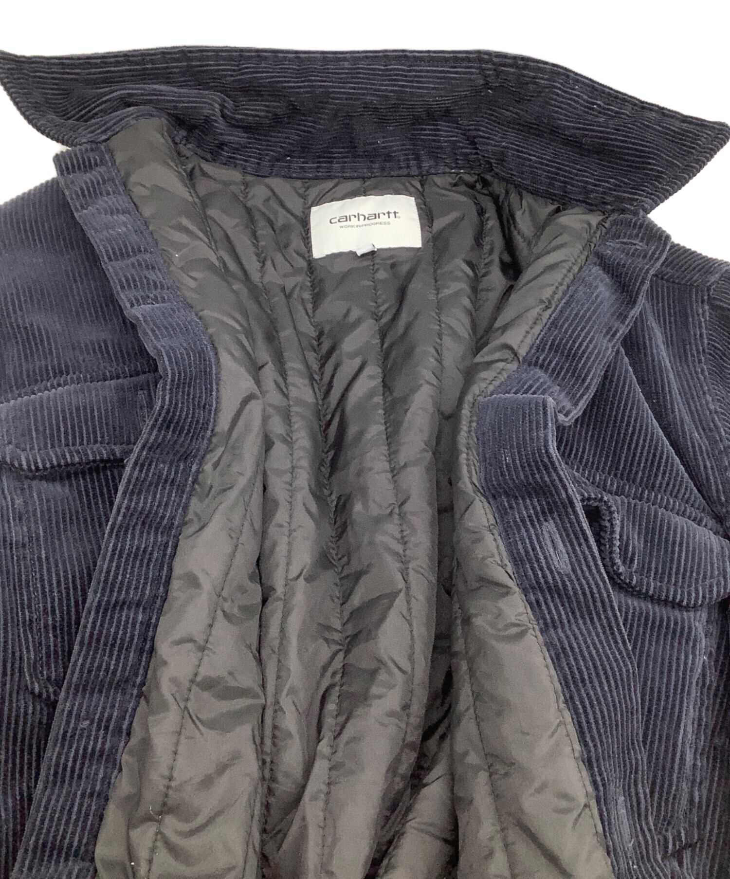 中古・古着通販】CarHartt (カーハート) コーデュロイジャケット ネイビー サイズ:XS｜ブランド・古着通販 トレファク公式【TREFAC  FASHION】スマホサイト