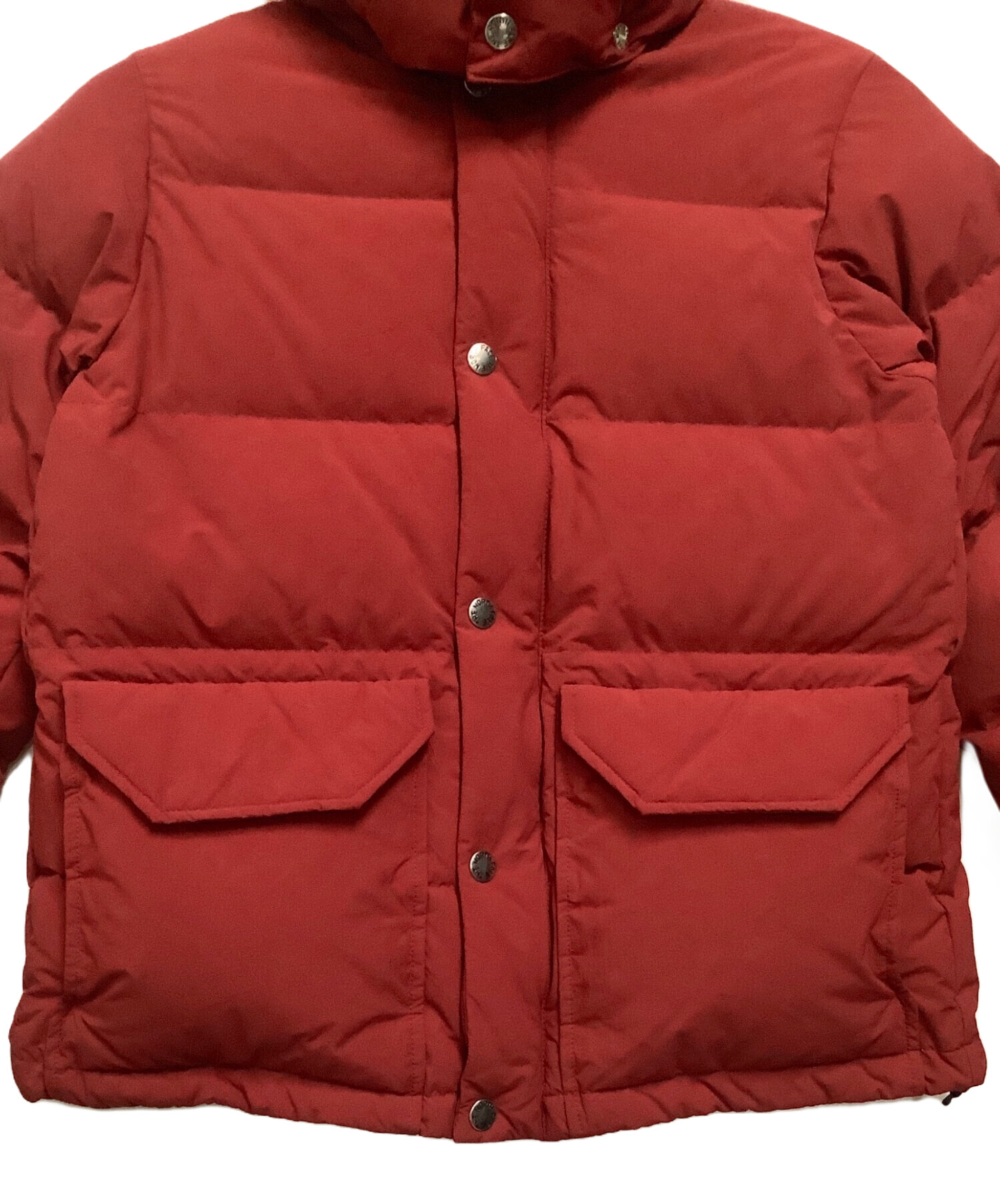 中古・古着通販】THE NORTH FACE (ザ ノース フェイス) ダウンジャケット キャンプシェラショート レッド  サイズ:M｜ブランド・古着通販 トレファク公式【TREFAC FASHION】スマホサイト