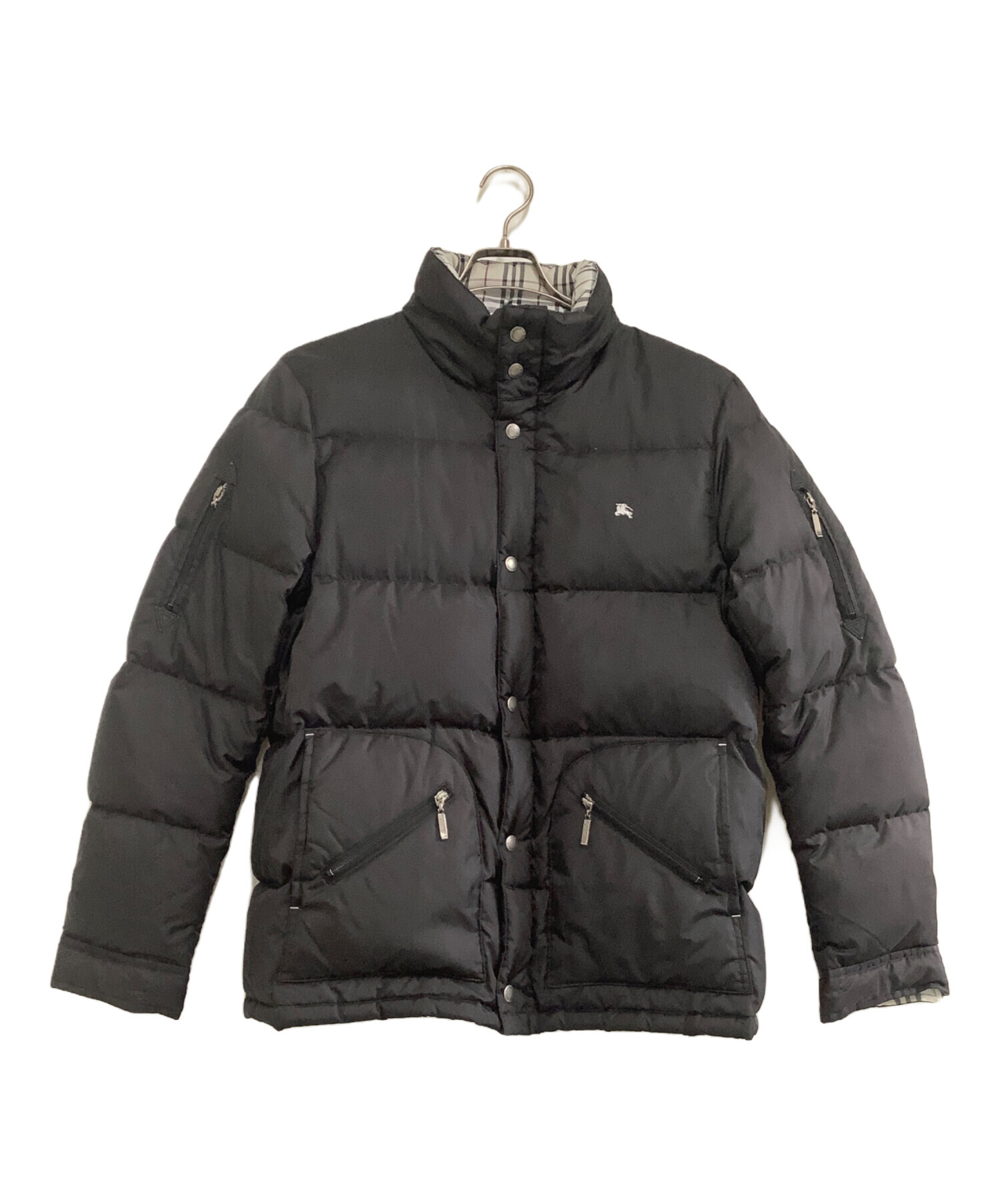 中古・古着通販】BURBERRY BLACK LABEL (バーバリーブラックレーベル) ホワイトグースダウンジャケット ブラック サイズ:L｜ブランド・古着通販  トレファク公式【TREFAC FASHION】スマホサイト