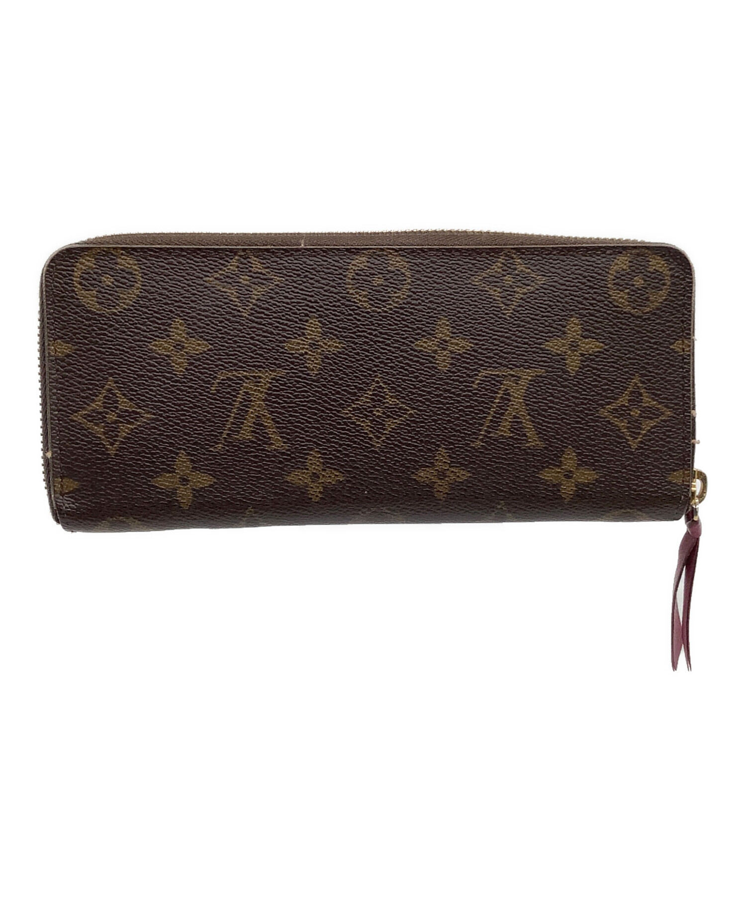 中古・古着通販】LOUIS VUITTON (ルイ ヴィトン) 長財布 モノグラム ポルトフォイユ・クレマンス フューシャ｜ブランド・古着通販  トレファク公式【TREFAC FASHION】スマホサイト