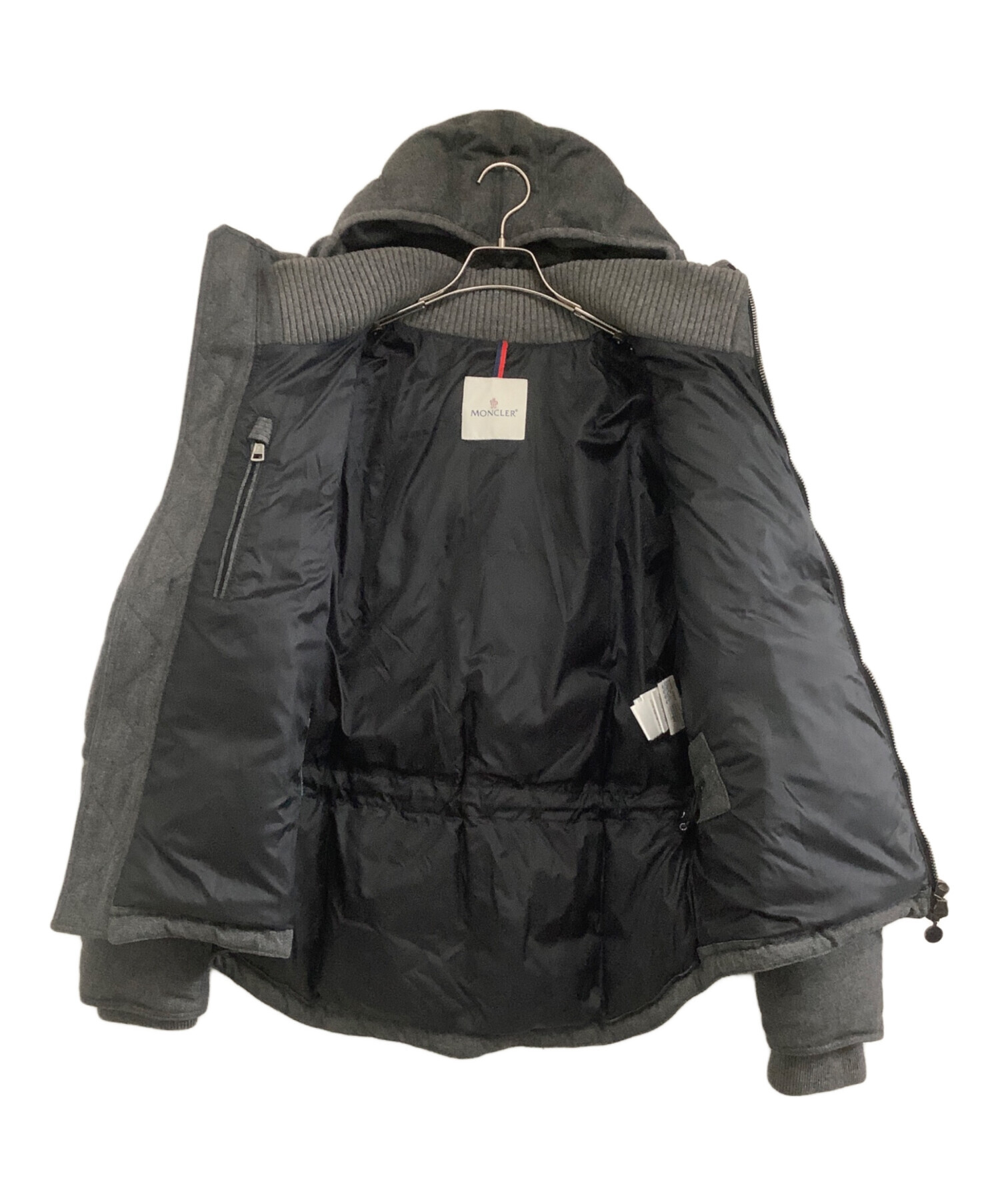 MONCLER VANOISE (モンクレール ヴァノーズ) ダウンジャケット グレー サイズ:1