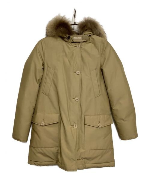 中古・古着通販】WOOLRICH (ウールリッチ) ダウンコート ベージュ