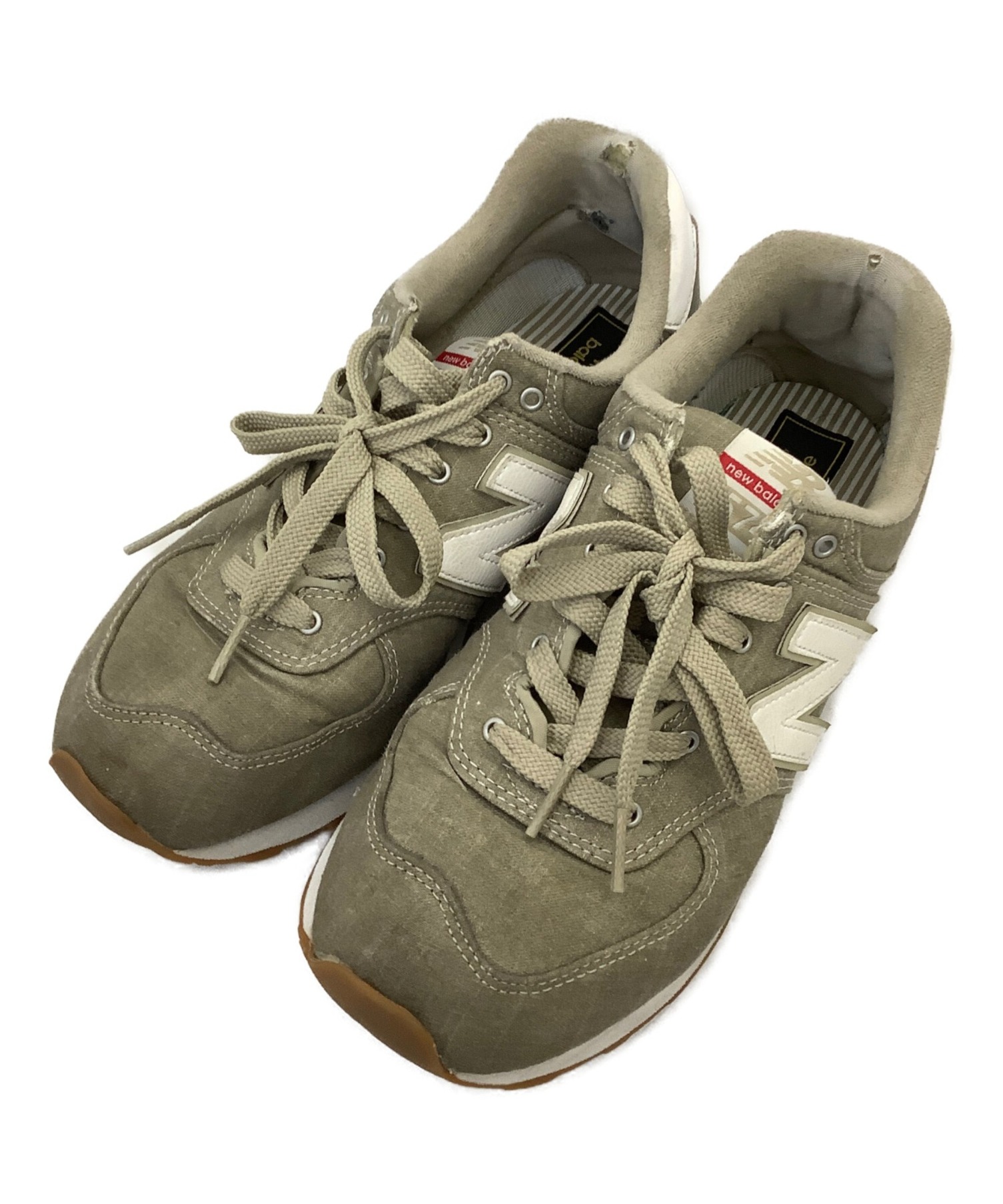 中古・古着通販】NEW BALANCE (ニューバランス) スニーカー ベージュ