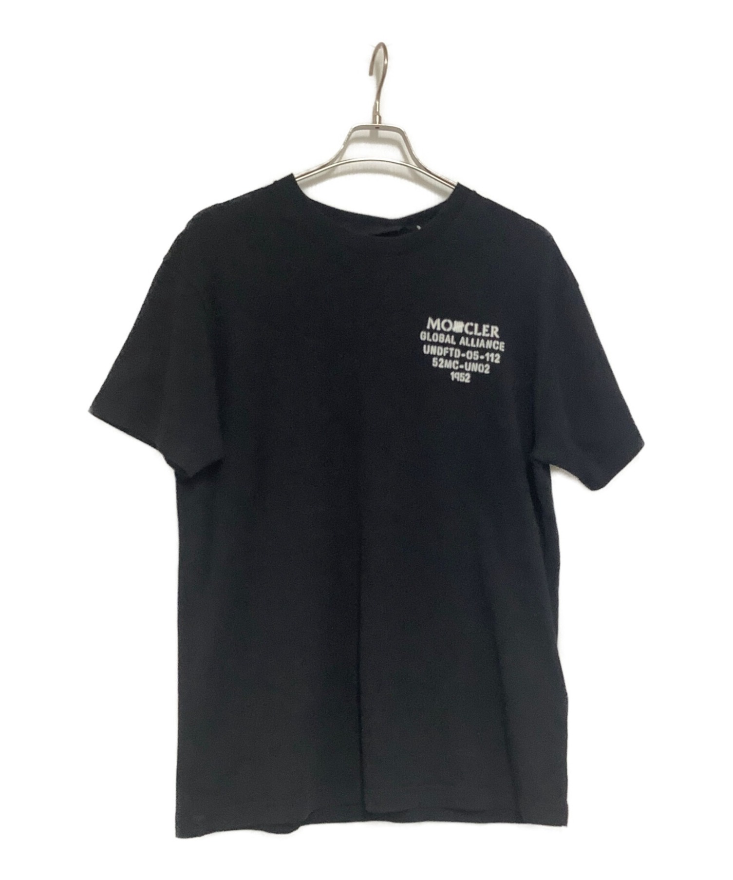 中古・古着通販】MONCLER (モンクレール) Tシャツ ブラック サイズ:M