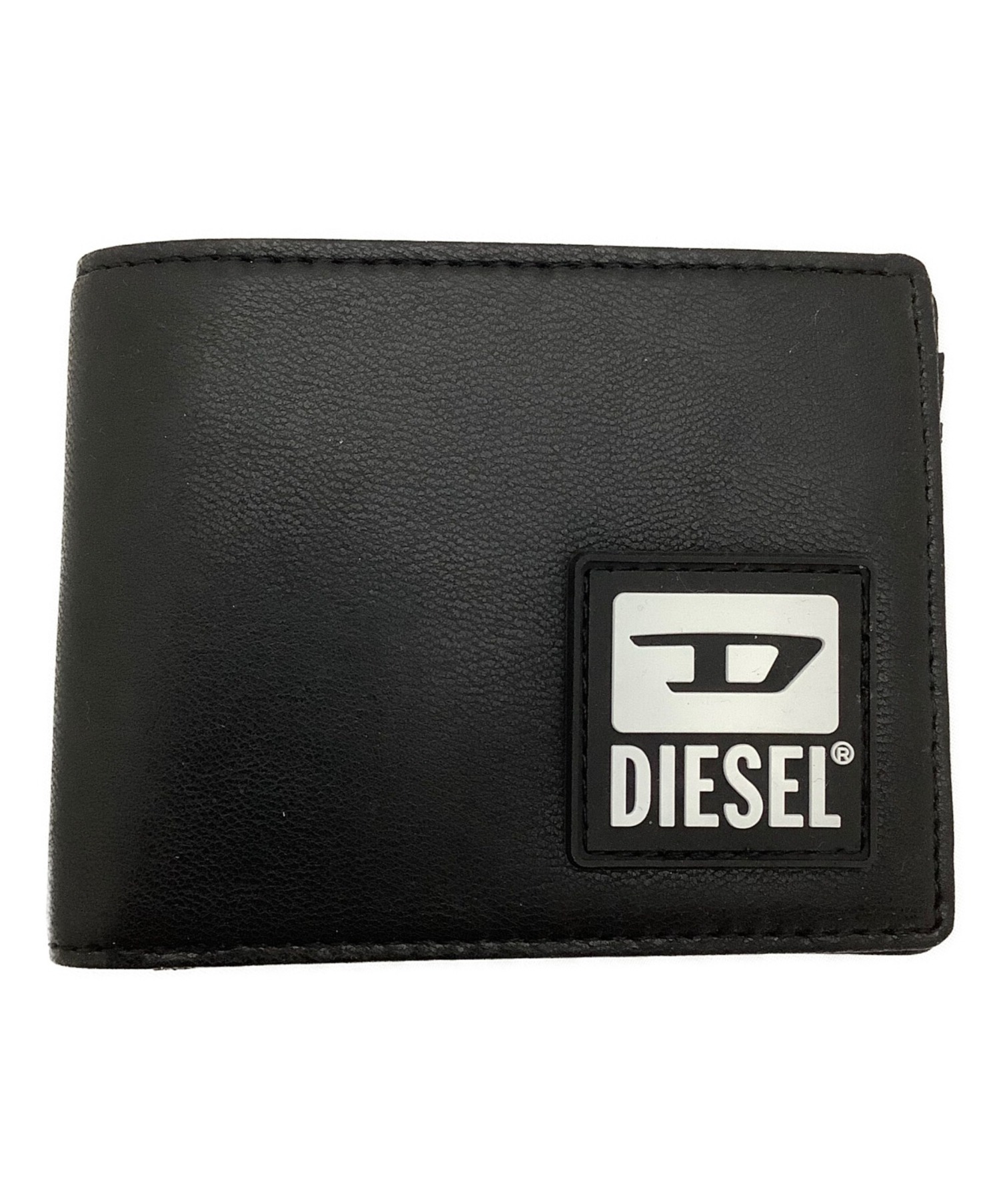 中古・古着通販】DIESEL (ディーゼル) 2つ折り財布 ブラック サイズ ...