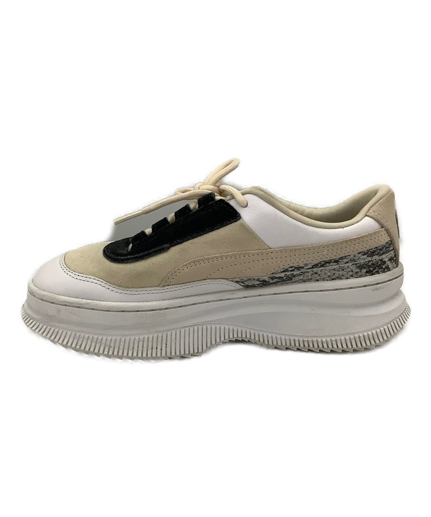 中古・古着通販】PUMA (プーマ) シューズ ベージュ×ブラック サイズ