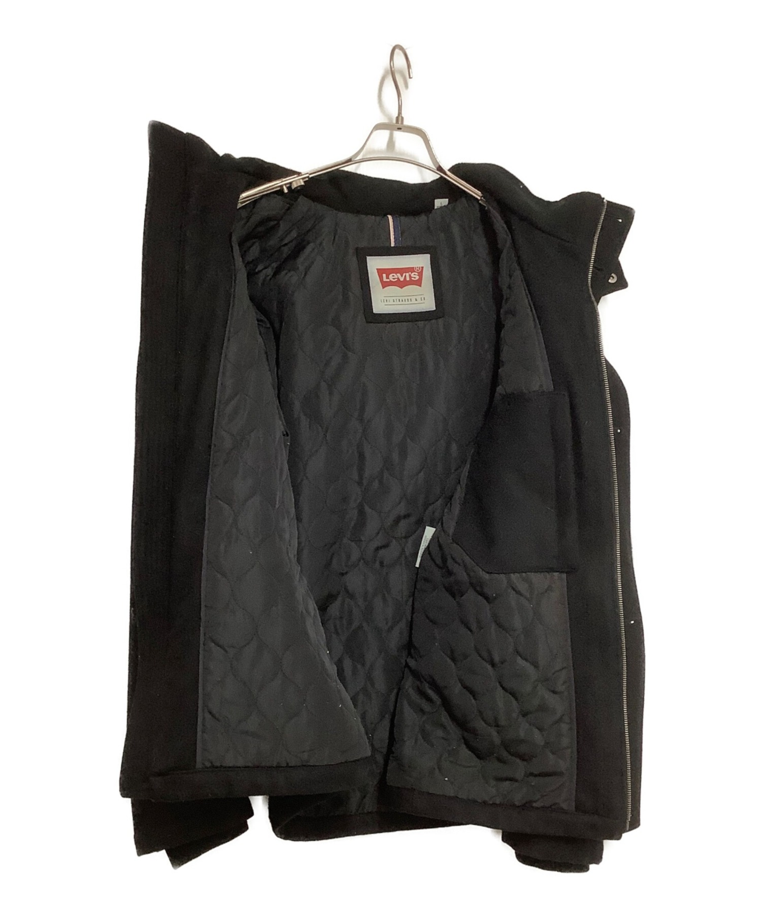 LEVI'S (リーバイス) ウールジャケット ブラック サイズ:L
