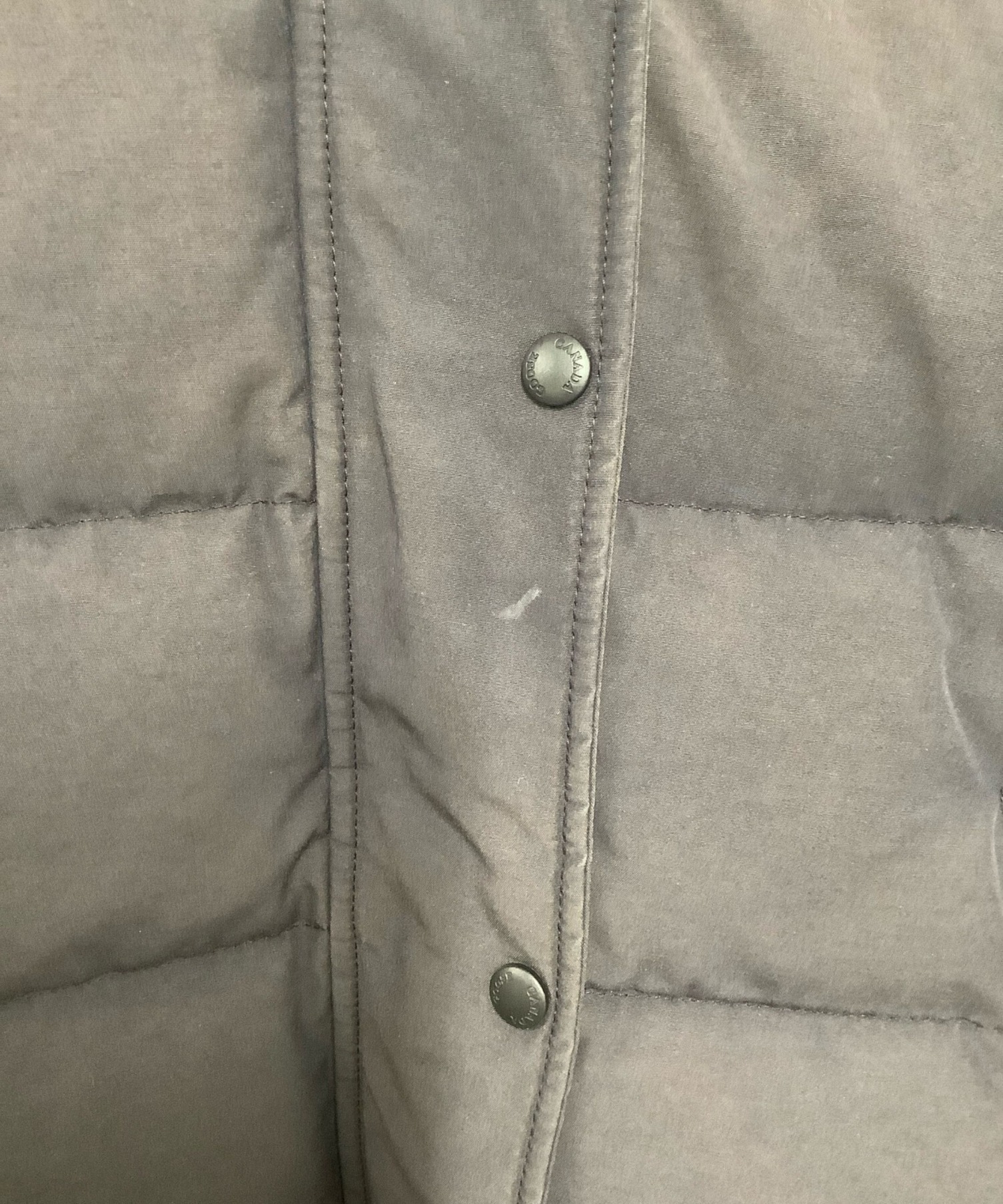 中古・古着通販】CANADA GOOSE (カナダグース) ダウンコート ブラック