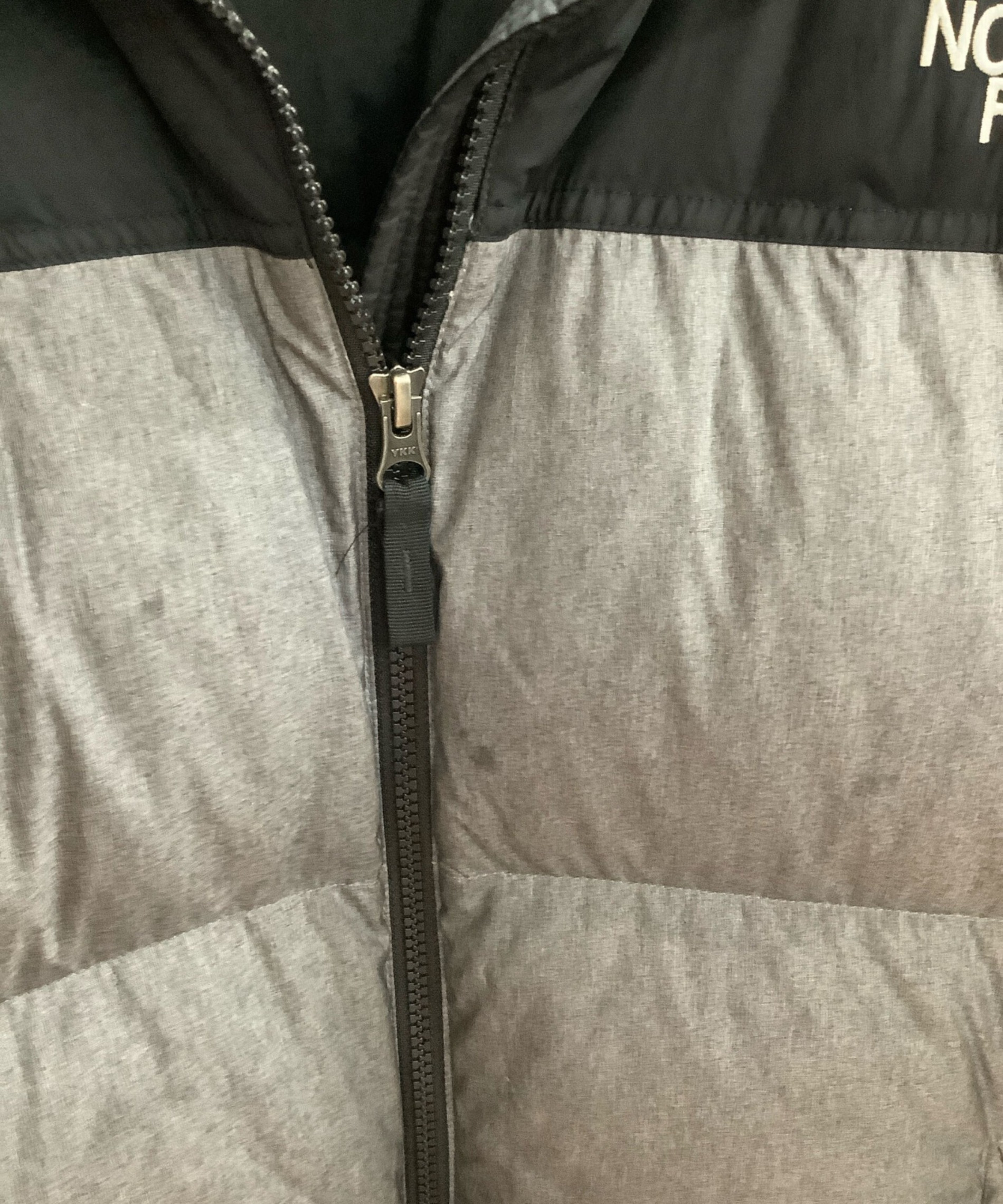 中古・古着通販】THE NORTH FACE (ザ ノース フェイス) ノベルティーヌプシジャケット グレー×ブラック  サイズ:XXL｜ブランド・古着通販 トレファク公式【TREFAC FASHION】スマホサイト