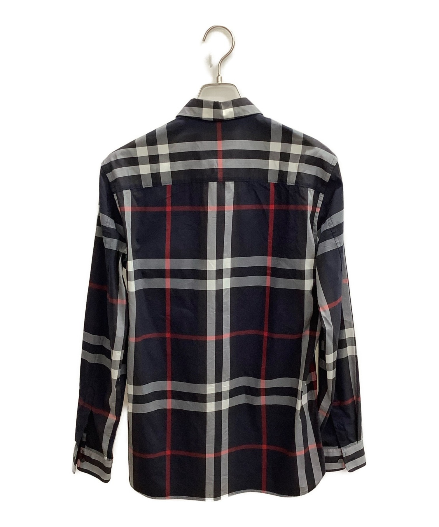 中古・古着通販】BURBERRY (バーバリー) ノバチェックシャツ ネイビー サイズ:S｜ブランド・古着通販 トレファク公式【TREFAC  FASHION】スマホサイト