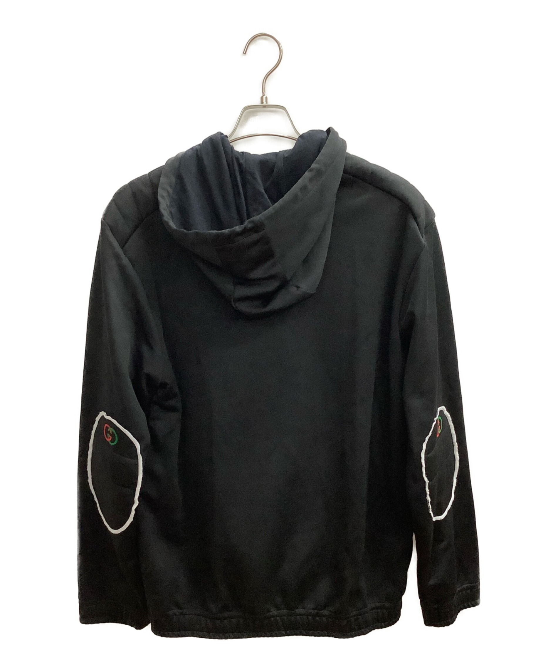 中古・古着通販】GUCCI (グッチ) テクニカルジャージジャケット ブラック サイズ:M｜ブランド・古着通販 トレファク公式【TREFAC  FASHION】スマホサイト