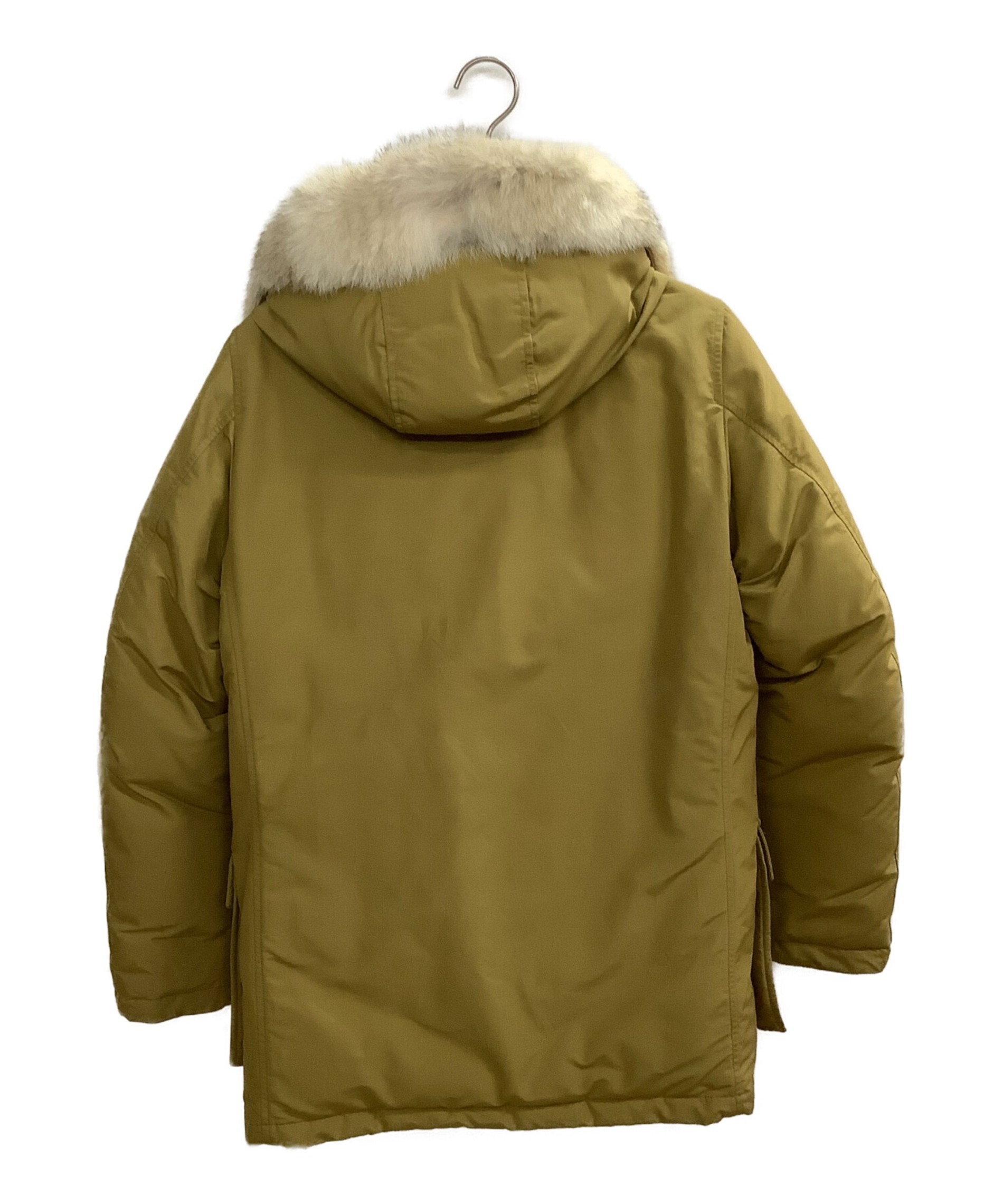 中古・古着通販】WOOLRICH (ウールリッチ) ダウンジャケット カーキ サイズ:M｜ブランド・古着通販 トレファク公式【TREFAC  FASHION】スマホサイト