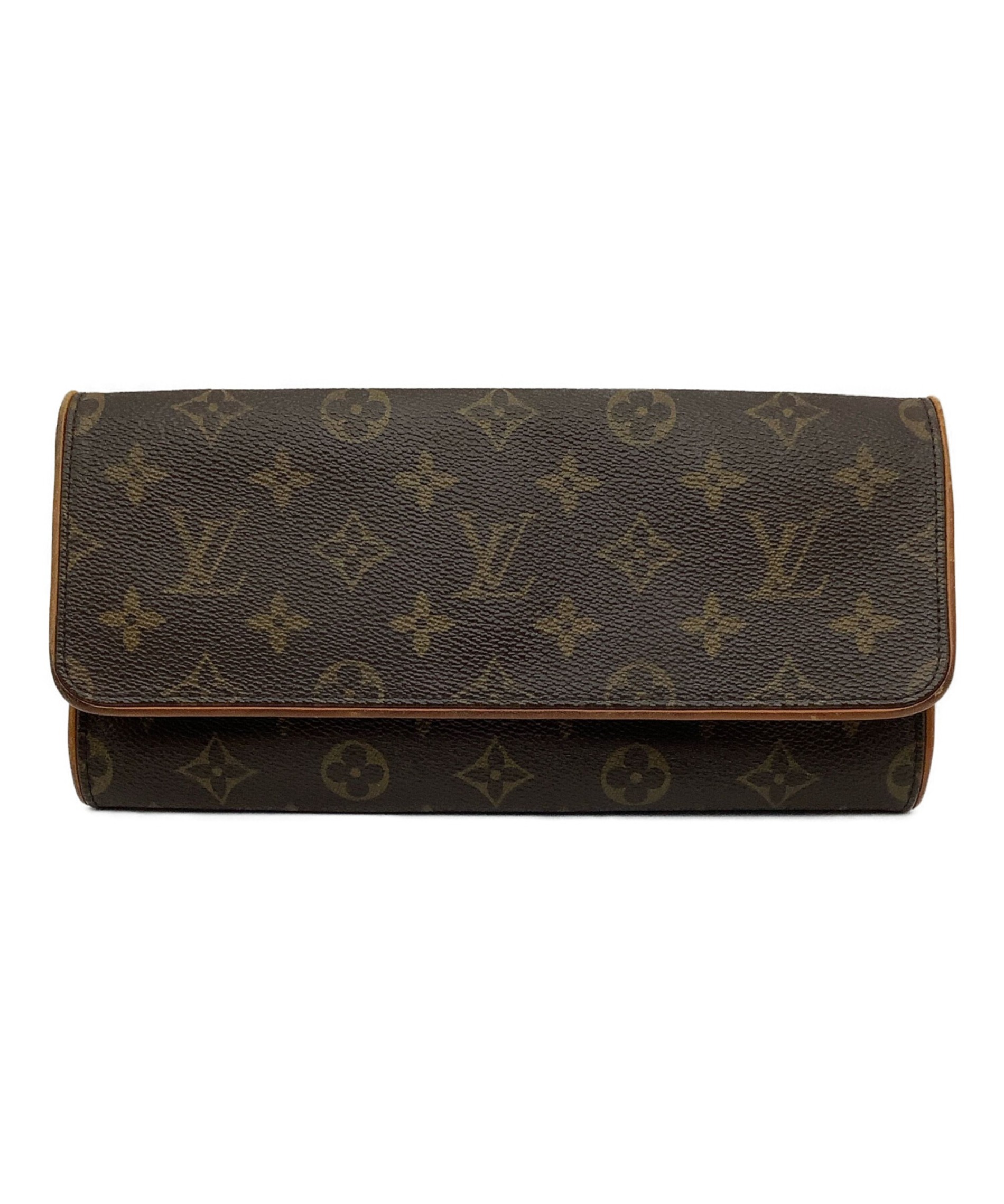 中古・古着通販】LOUIS VUITTON (ルイ ヴィトン) ポシェット/ポシェットツインGM ブラウン サイズ:-｜ブランド・古着通販  トレファク公式【TREFAC FASHION】スマホサイト