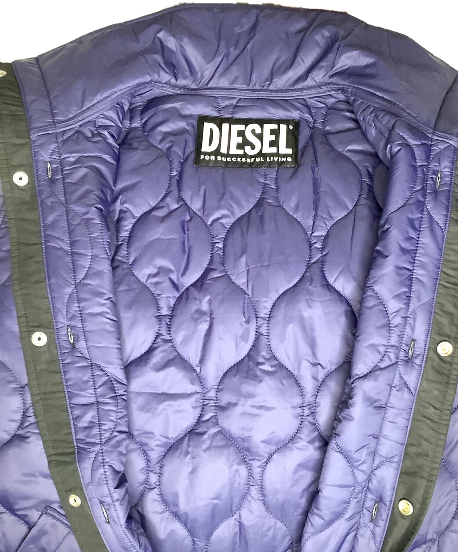 DIESEL (ディーゼル) 3WAYミリタリーコート ブラック サイズ:XS