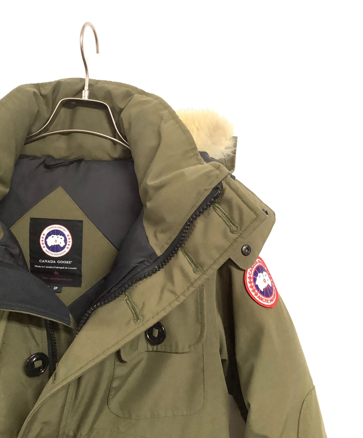 中古・古着通販】CANADA GOOSE (カナダグース) Russell Parka グリーン