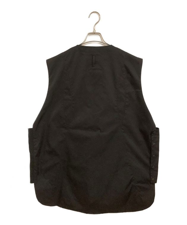 中古・古着通販】UNTRACE (アントレース) ZIPPER VEST ブラック サイズ