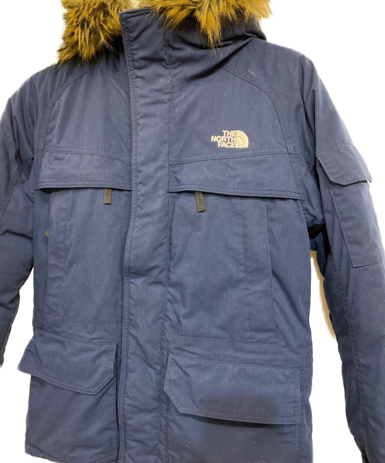 THE NORTH FACE (ザ ノース フェイス) マクマードダウンパーカー ネイビー サイズ:M