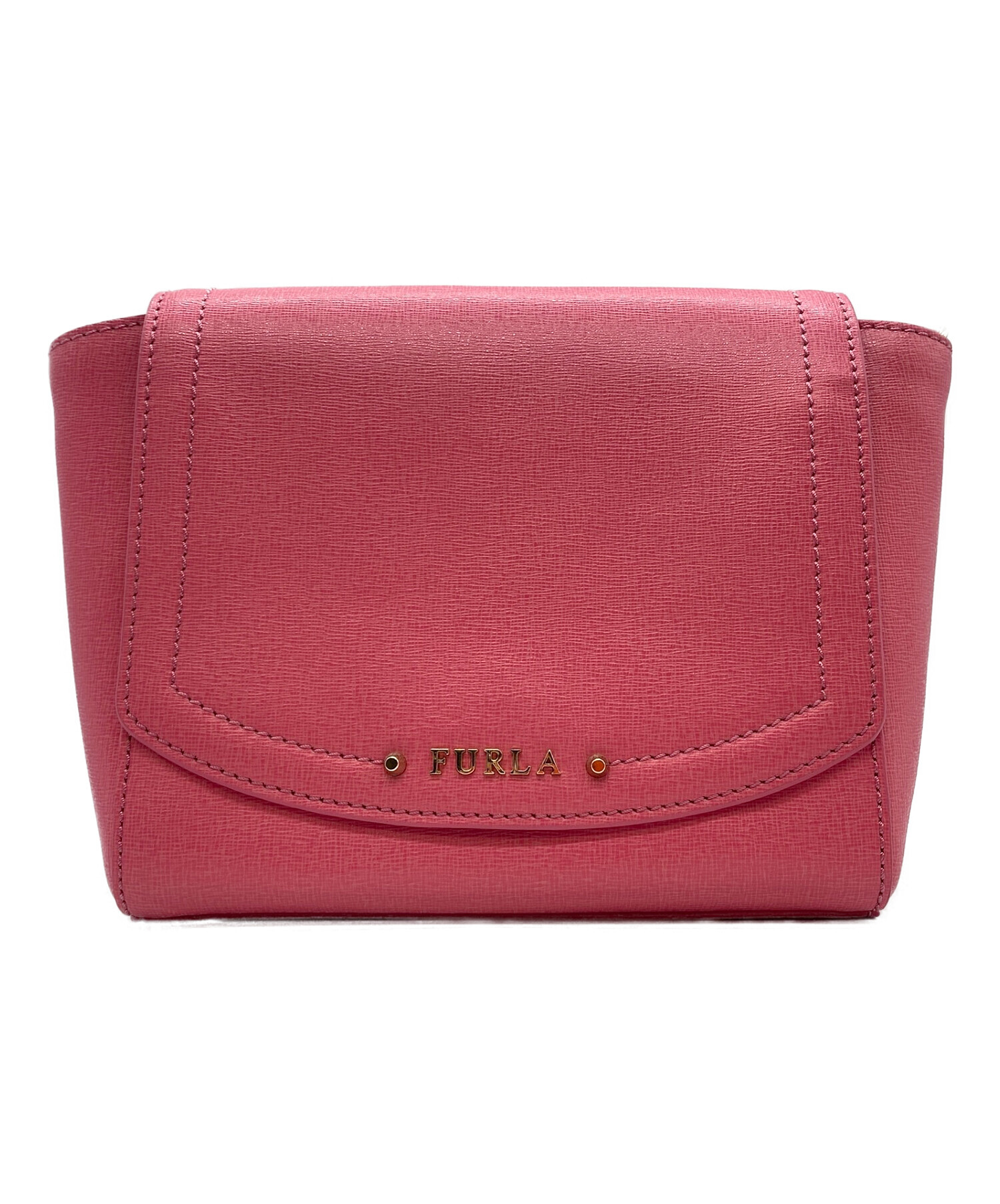 中古・古着通販】FURLA (フルラ) チェーンショルダーバッグ ショッキングピンク｜ブランド・古着通販 トレファク公式【TREFAC  FASHION】スマホサイト