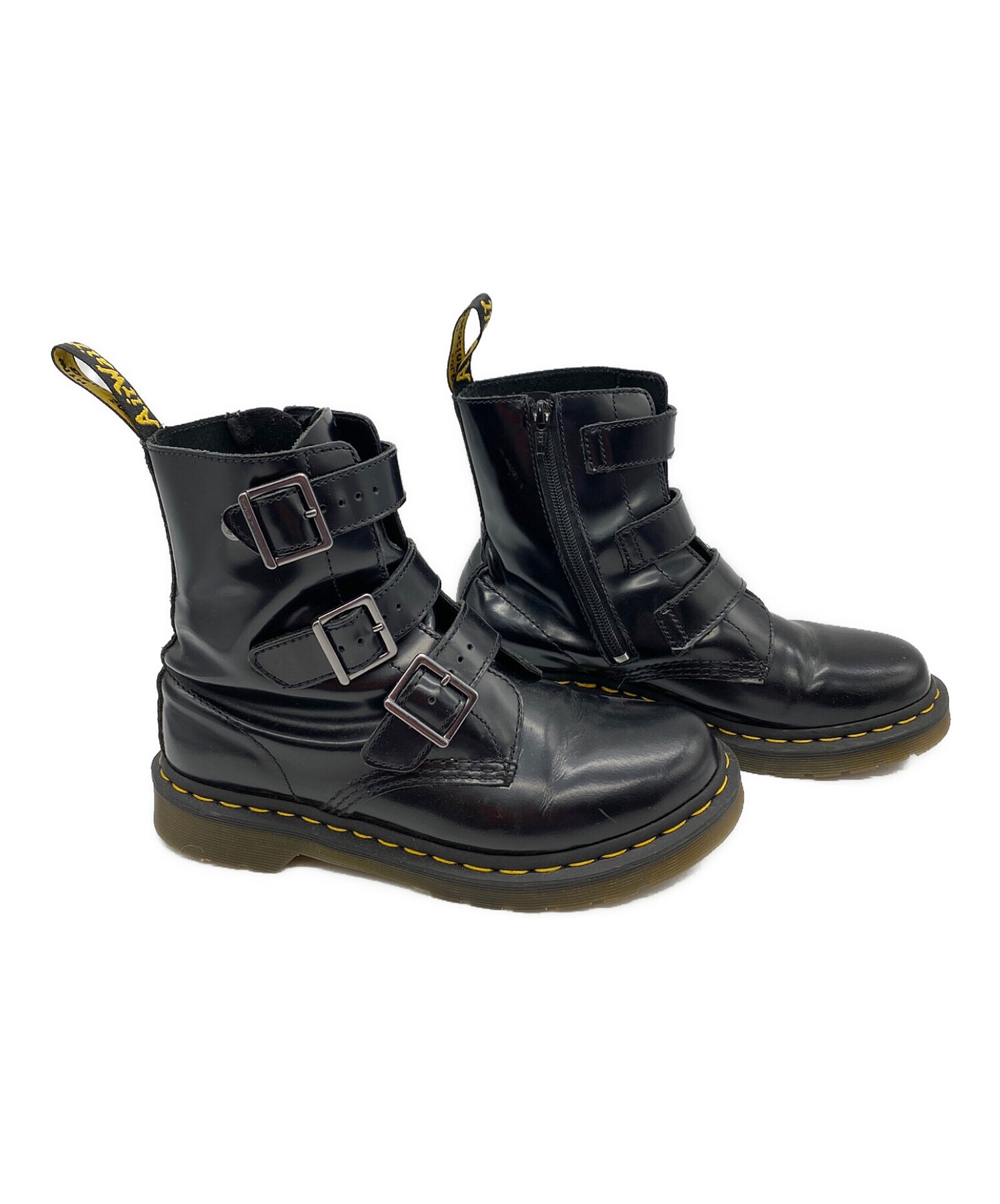 中古・古着通販】Dr.Martens (ドクターマーチン) BLAKE ベルトブーツ ブラック サイズ:SIZE UK6｜ブランド・古着通販  トレファク公式【TREFAC FASHION】スマホサイト