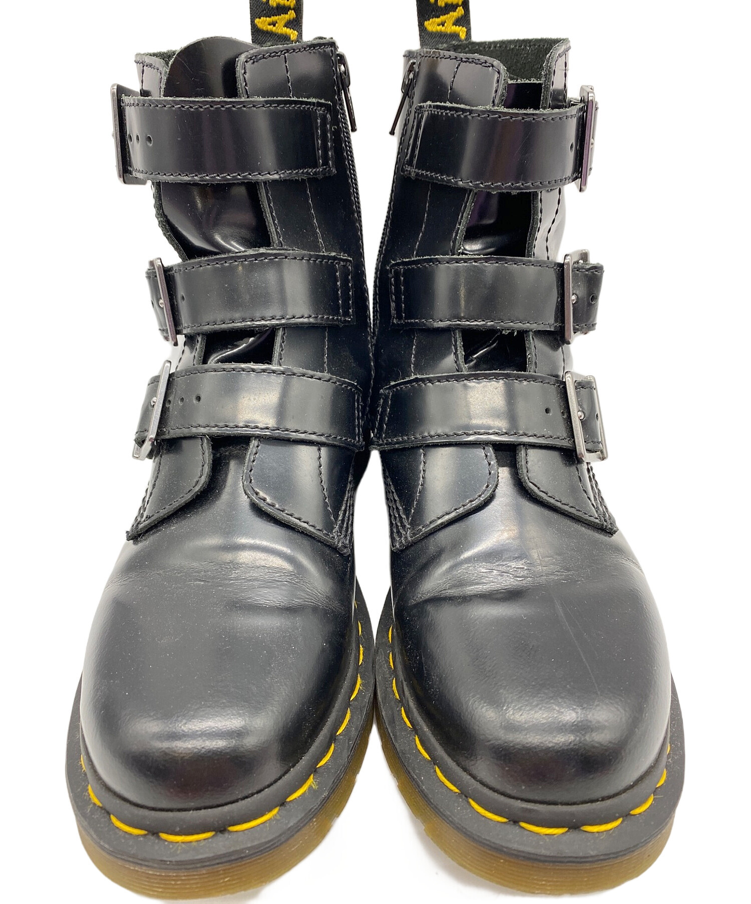 Dr.Martens (ドクターマーチン) BLAKE ベルトブーツ ブラック サイズ:SIZE UK6