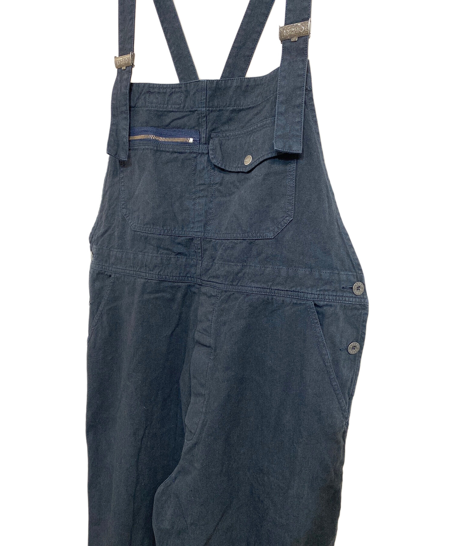 中古・古着通販】NIGEL CABOURN (ナイジェルケーボン) LYBRO (ライブロ) DUNGAREE COTTON BROKEN TWILL  ネイビー サイズ:SIZE 50｜ブランド・古着通販 トレファク公式【TREFAC FASHION】スマホサイト