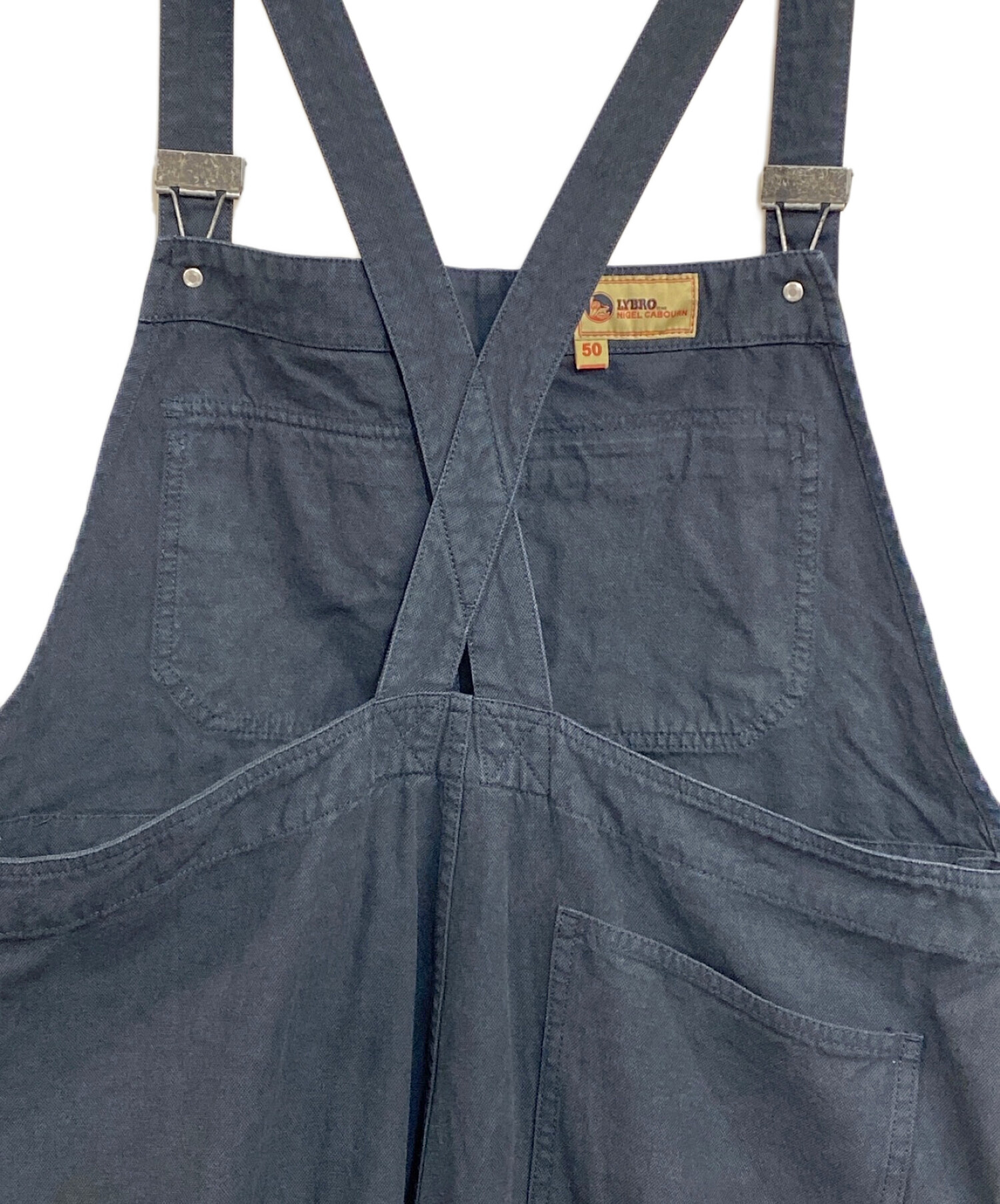 中古・古着通販】NIGEL CABOURN (ナイジェルケーボン) LYBRO (ライブロ) DUNGAREE COTTON BROKEN TWILL  ネイビー サイズ:SIZE 50｜ブランド・古着通販 トレファク公式【TREFAC FASHION】スマホサイト