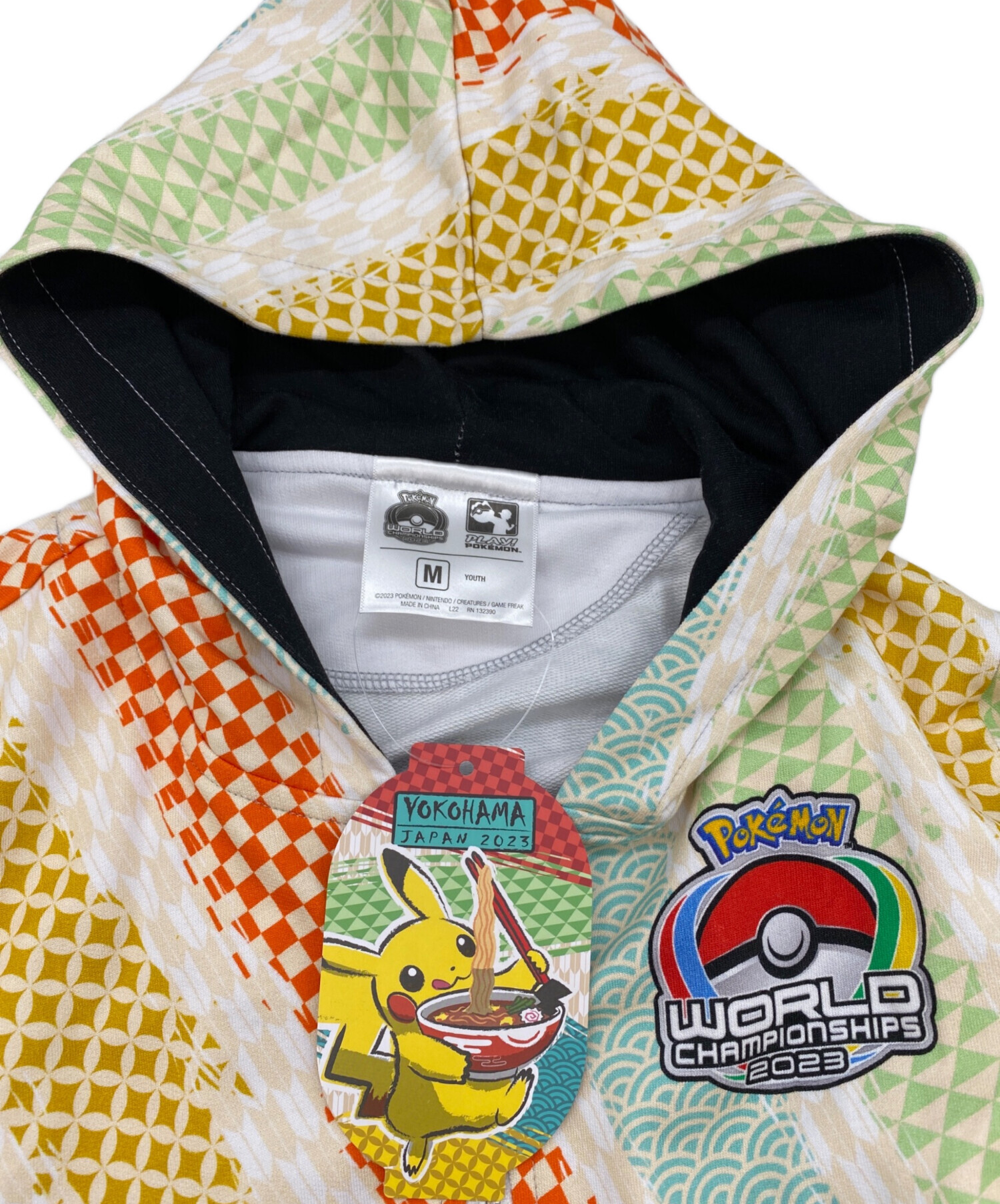 中古・古着通販】Pokemon WCS (ポケモン) ワールドチャンピオンシップ2023パーカー マルチカラー サイズ:M  未使用品｜ブランド・古着通販 トレファク公式【TREFAC FASHION】スマホサイト