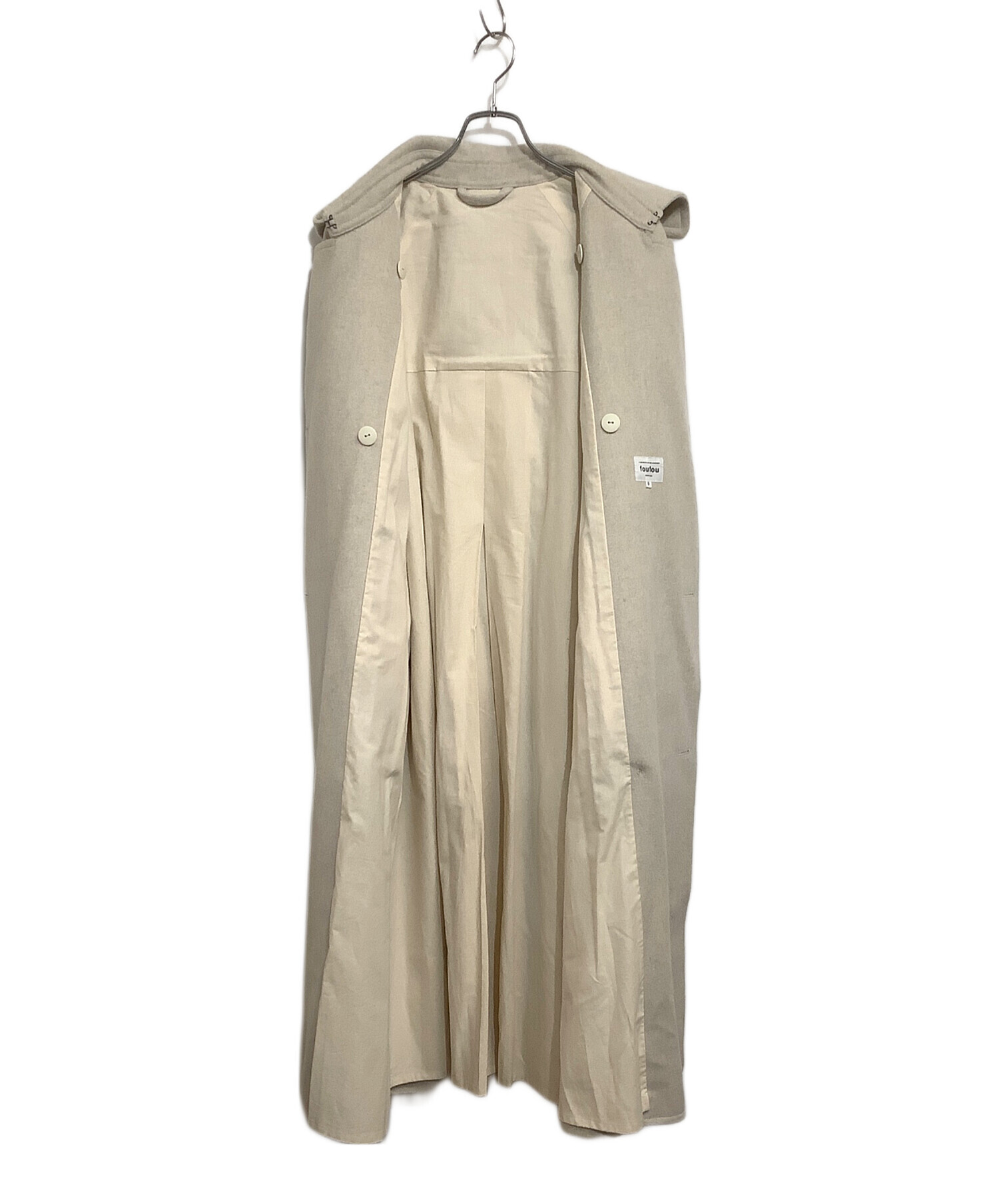 中古・古着通販】foufou (フーフー) the trench coat-Rafine ベージュ サイズ:SIZE 0｜ブランド・古着通販  トレファク公式【TREFAC FASHION】スマホサイト