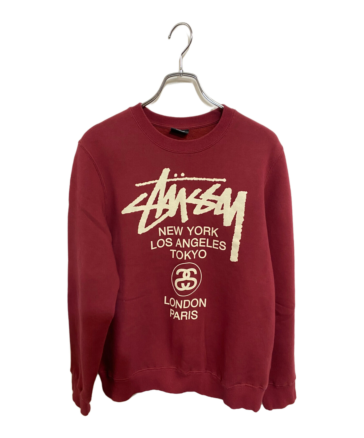 stussy ワールドツアー 安い スウェット